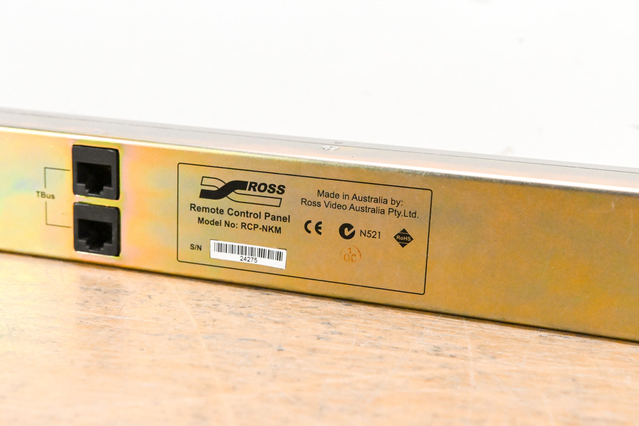 Ross RCP-NKM 1RU Remote Control Panel (NO POWER SUPPLY)