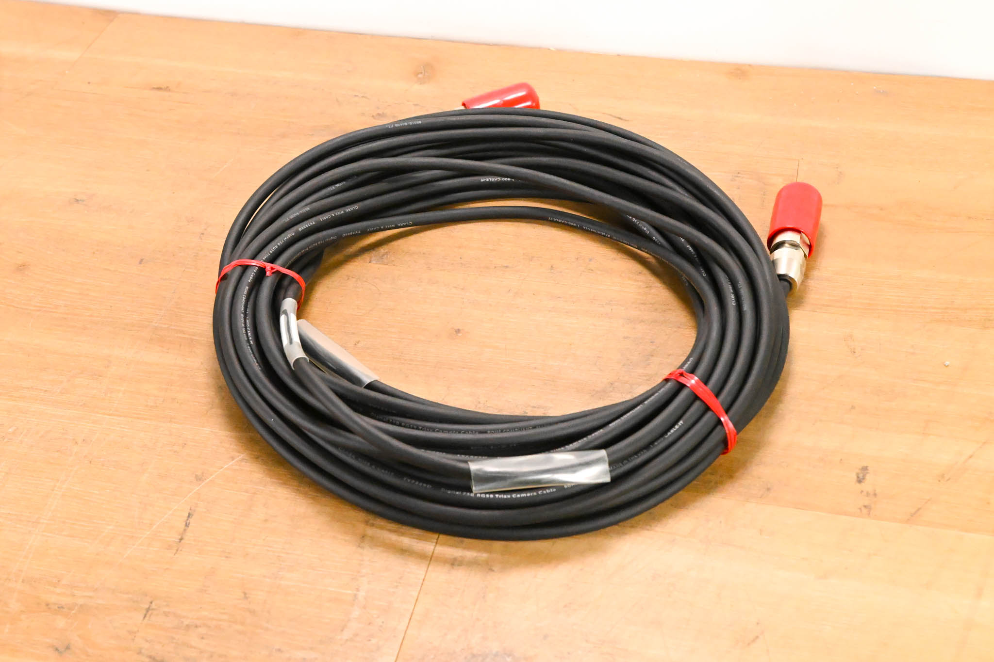 Clark Wire & Cable TV7559D RG59 Triax Broadcast Camera Cable - 75'