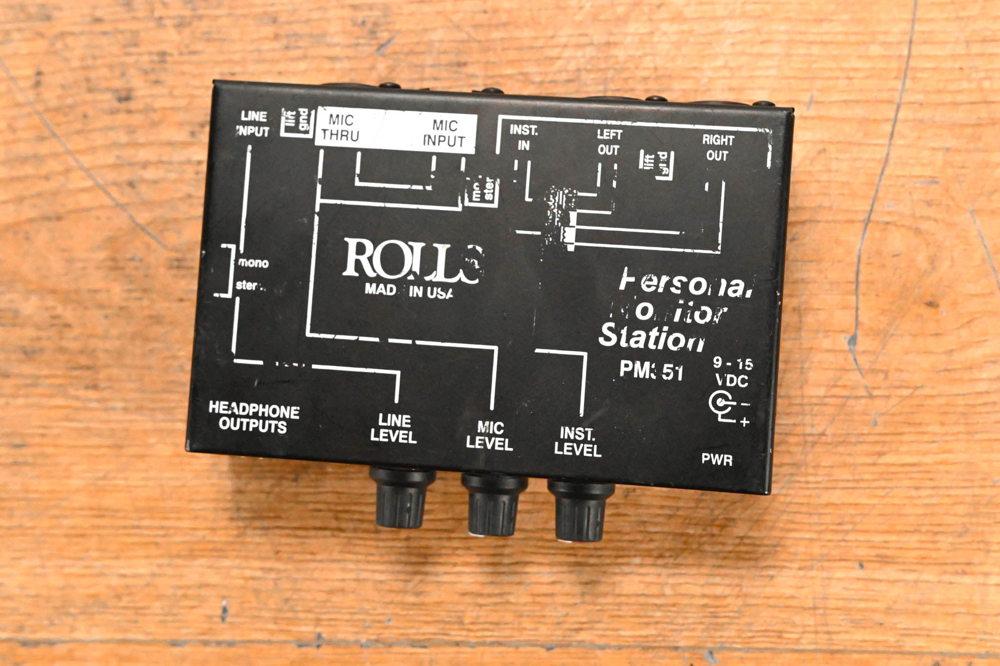 Rolls PM351 Personal Monitor Station (NO POWER SUPPLY)