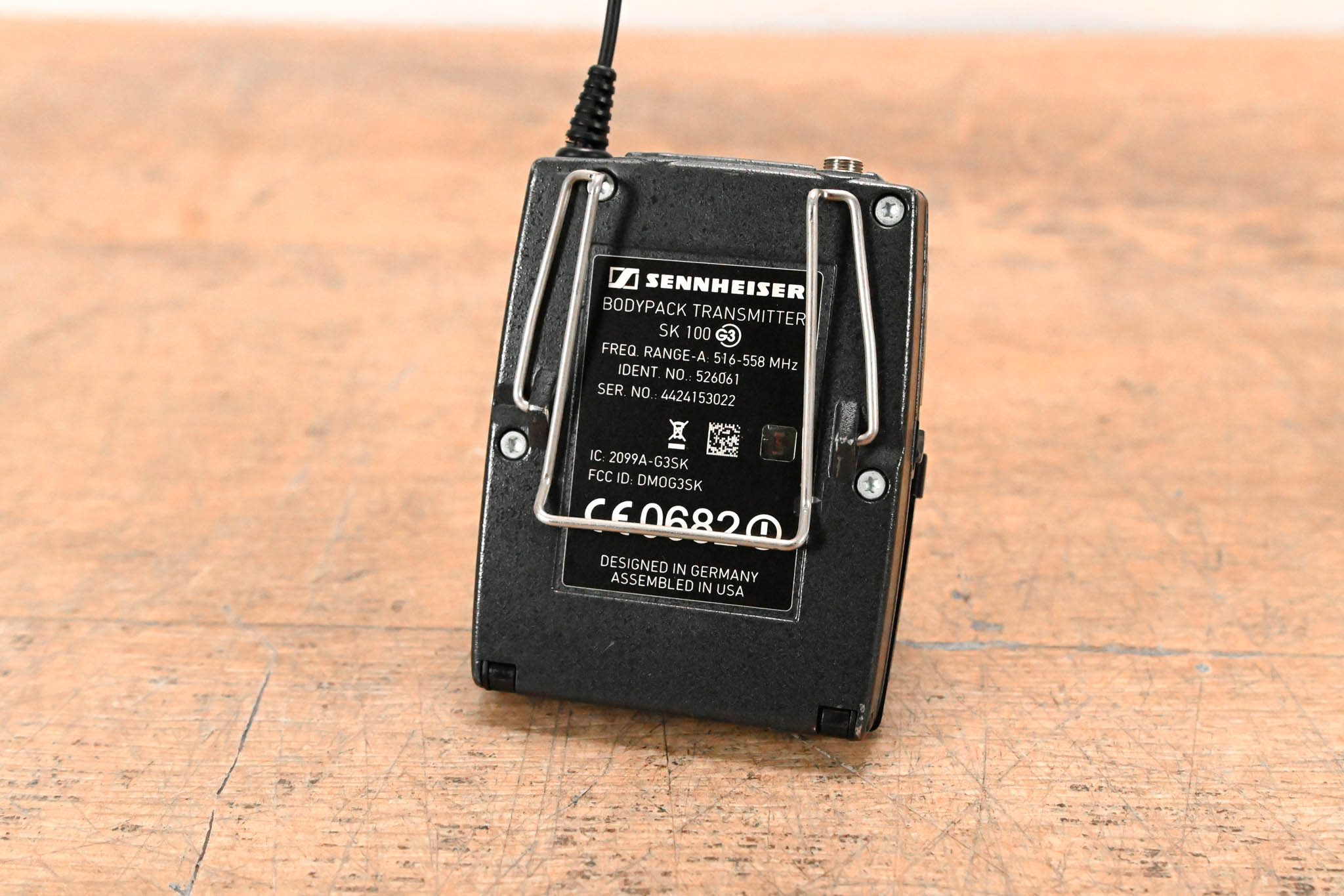 Sennheiser SK 100 G3 Wireless Bodypack Transmitter A Range: 516-558 MHz
