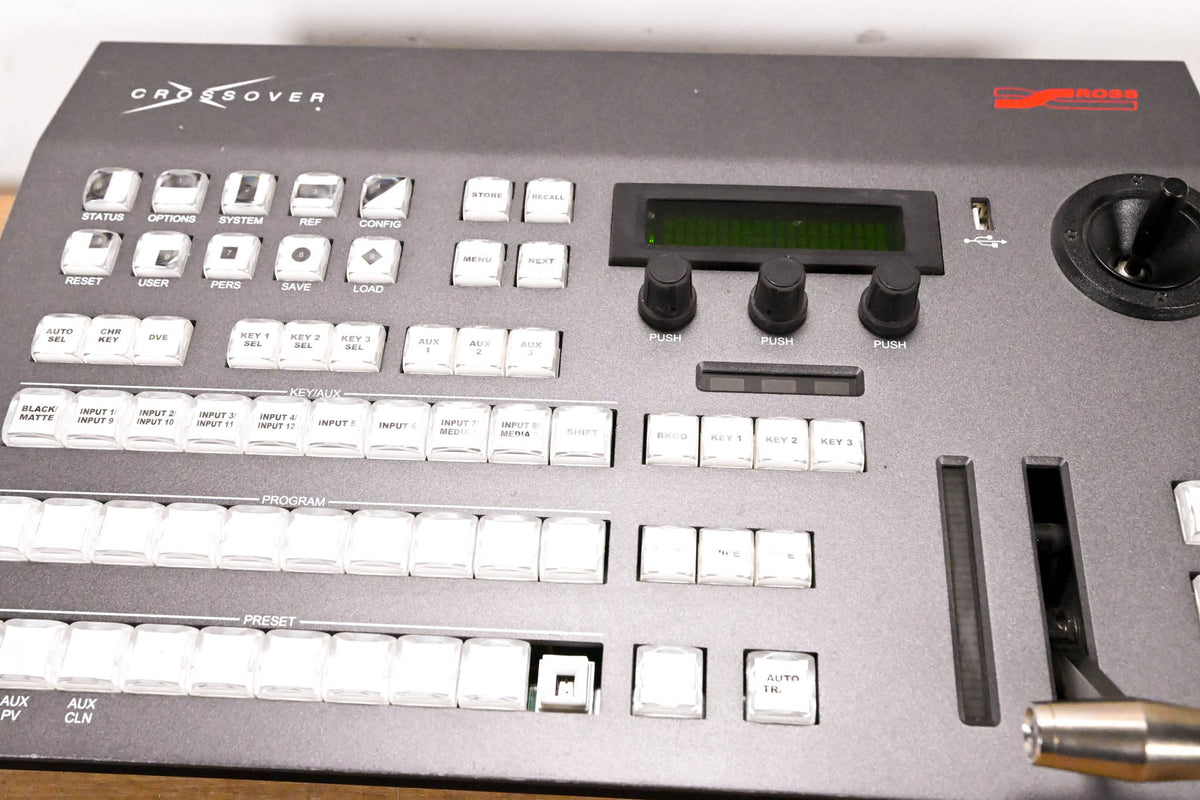 Ross Crossover 12 Solo Video Switcher and Controller (NO POWER SUPPLY)