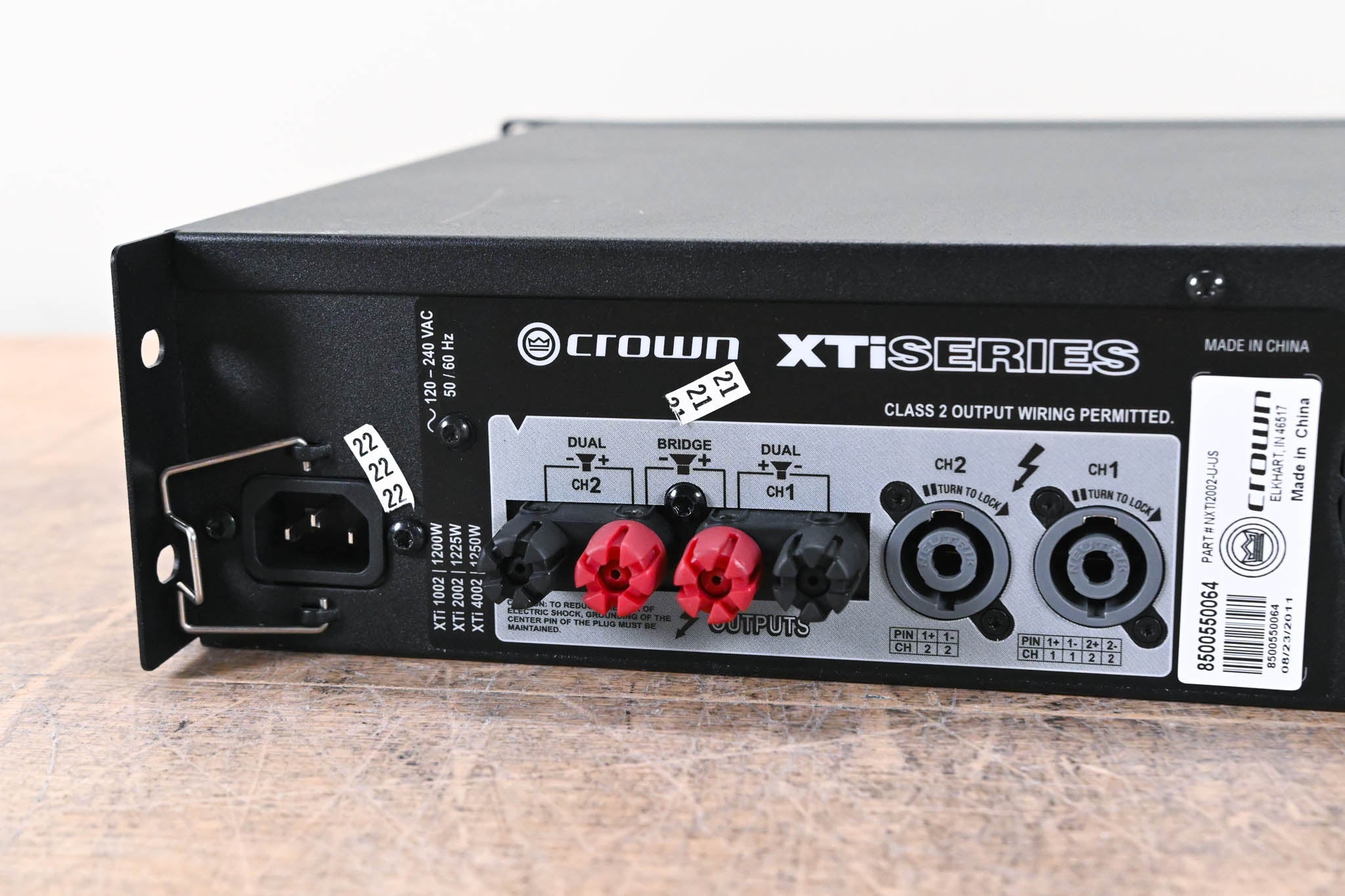 Crown XTi 2002 2-Channel Power Amplifier