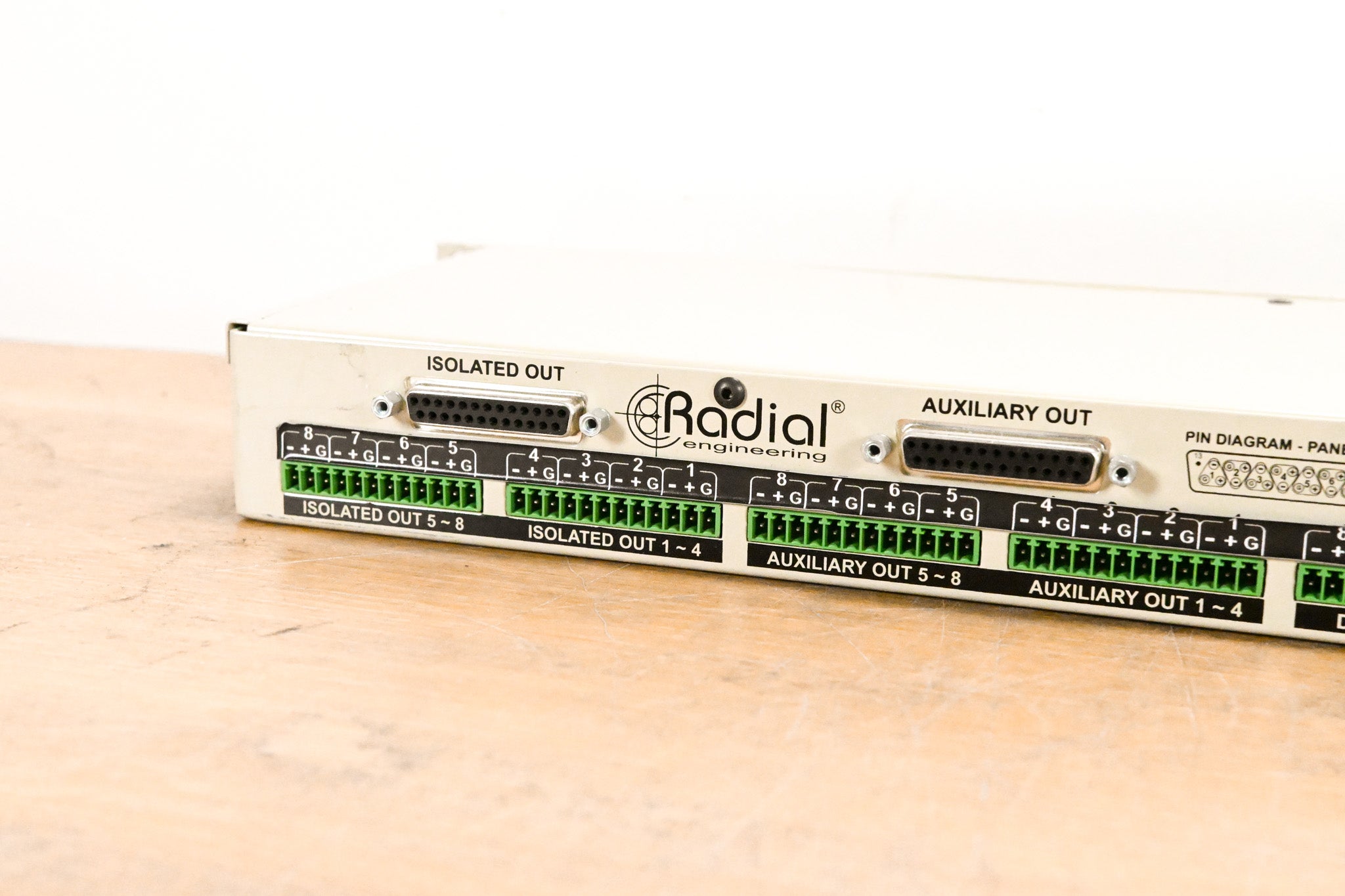 Radial Engineering OX8-j Jensen-Equipped 8-Channel Microphone Splitter