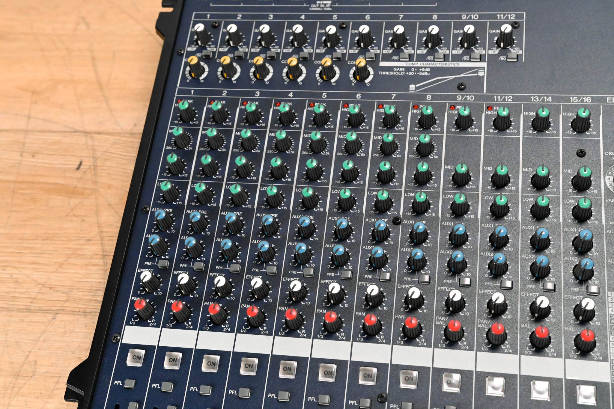 Yamaha MG166CX 16-Channel, 6-Bus Analog Mixer