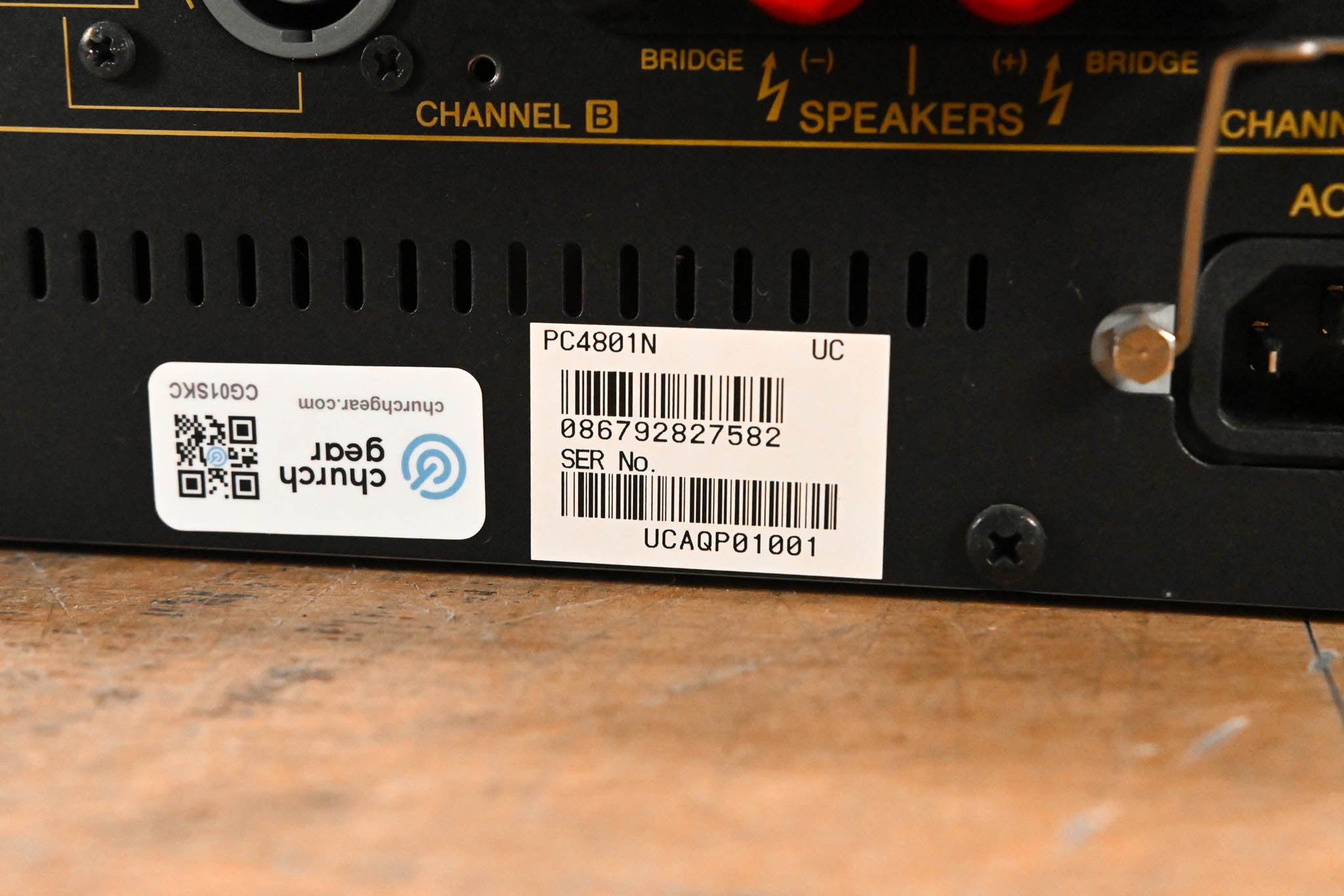 Yamaha PC4801N 2-Channel 475W Power Amplifier