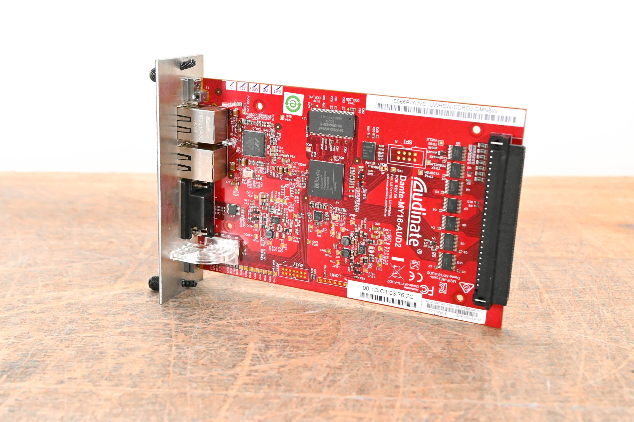 Audinate Dante-MY16-AUD2 16-Channel Dante Network I/O Card