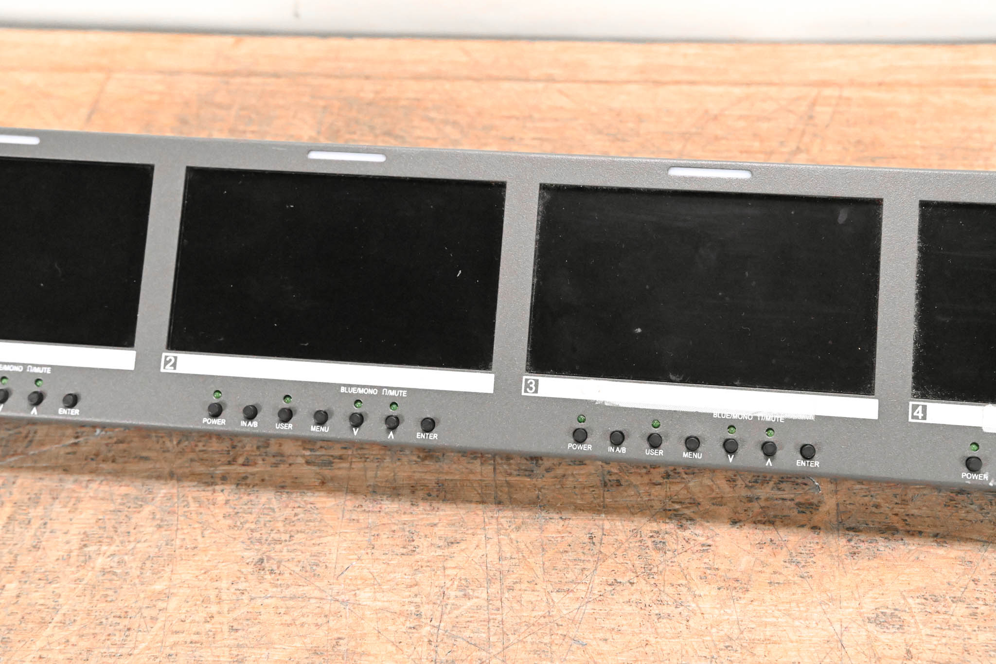 Wohler Technologies RM-2443W-2HD 4.3" Quad LCD Monitor (NO POWER SUPPLY)