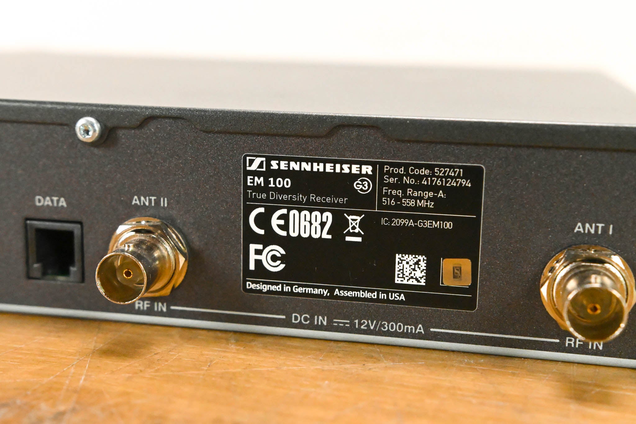 Sennheiser ew 100 G3 Bodypack Wireless System - A Range NO POWER SUPPLY
