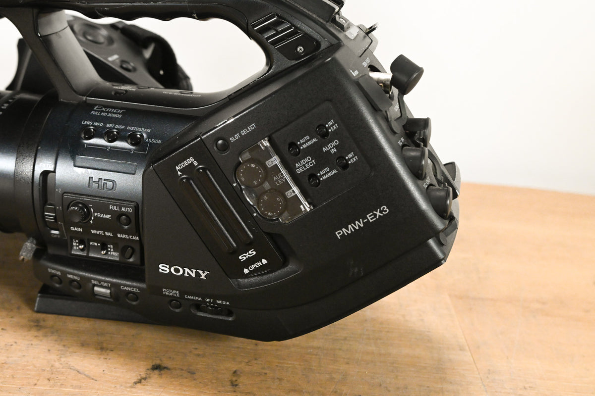 Sony PMW-EX3 XDCAM EX HD Compact Camcorder