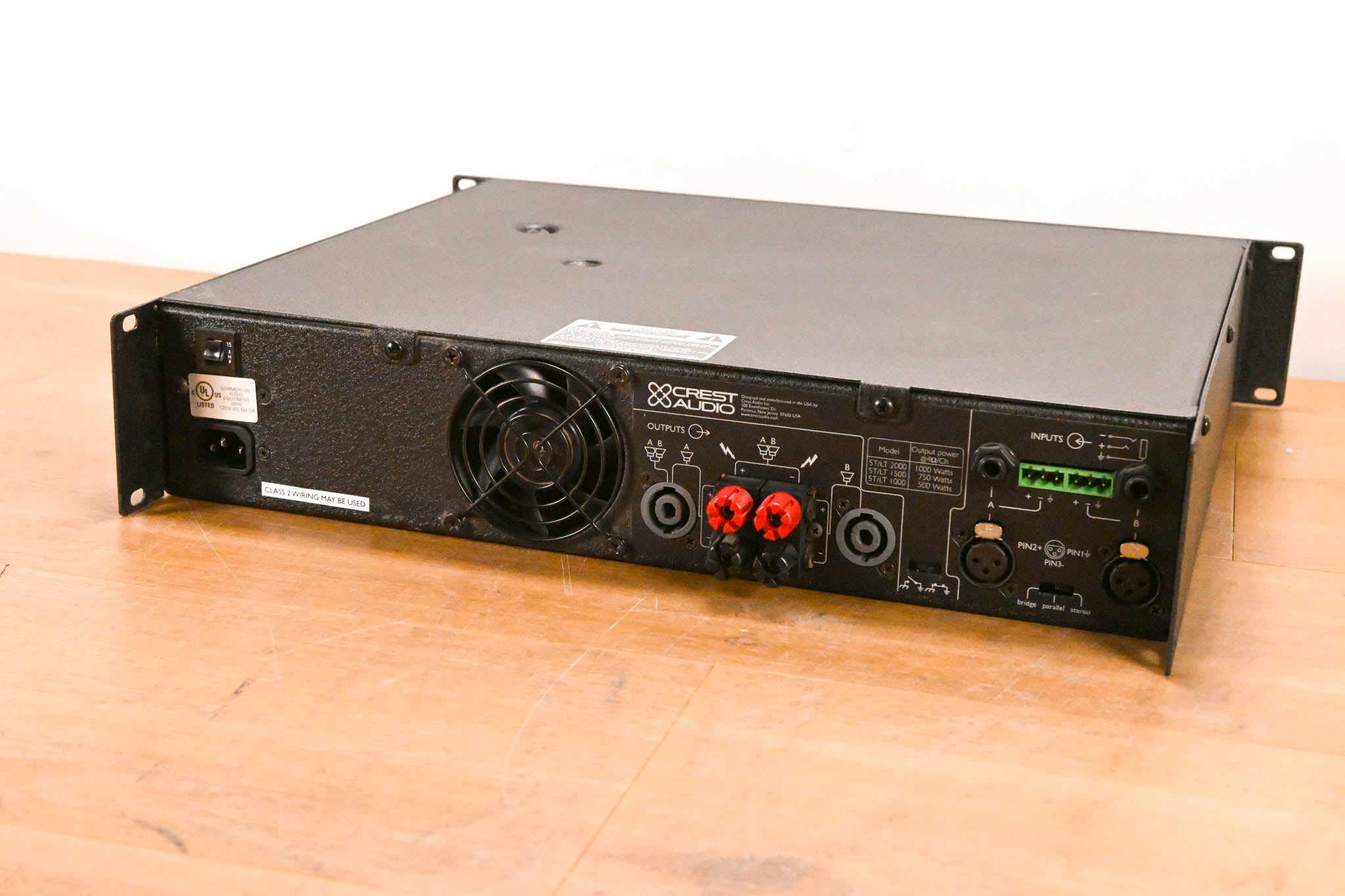 Crest Audio LT1500 2-Channel Power Amplifier