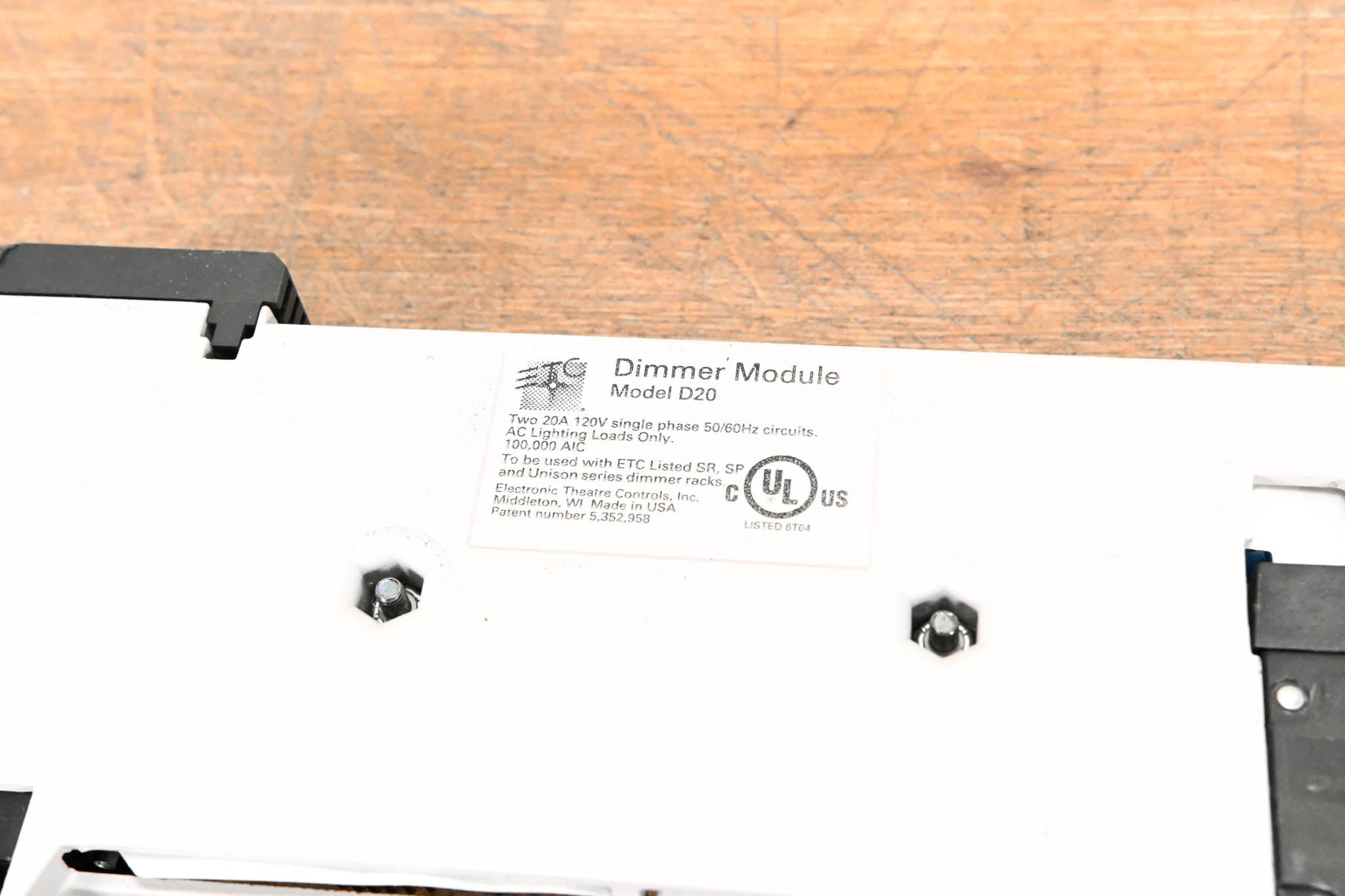 ETC D20 20A Dimmer Module (PAIR)