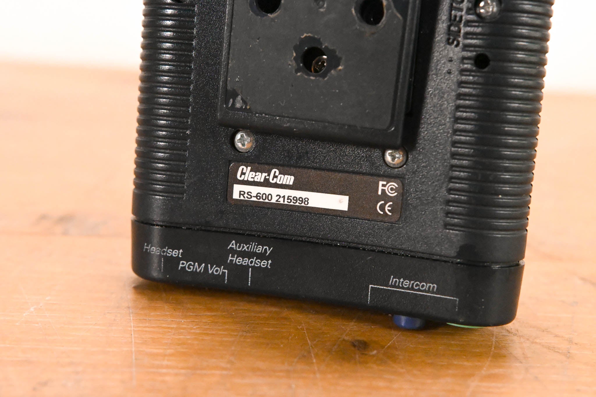 Clear-Com RS-602 Two-Channel Intercom Belt Pack