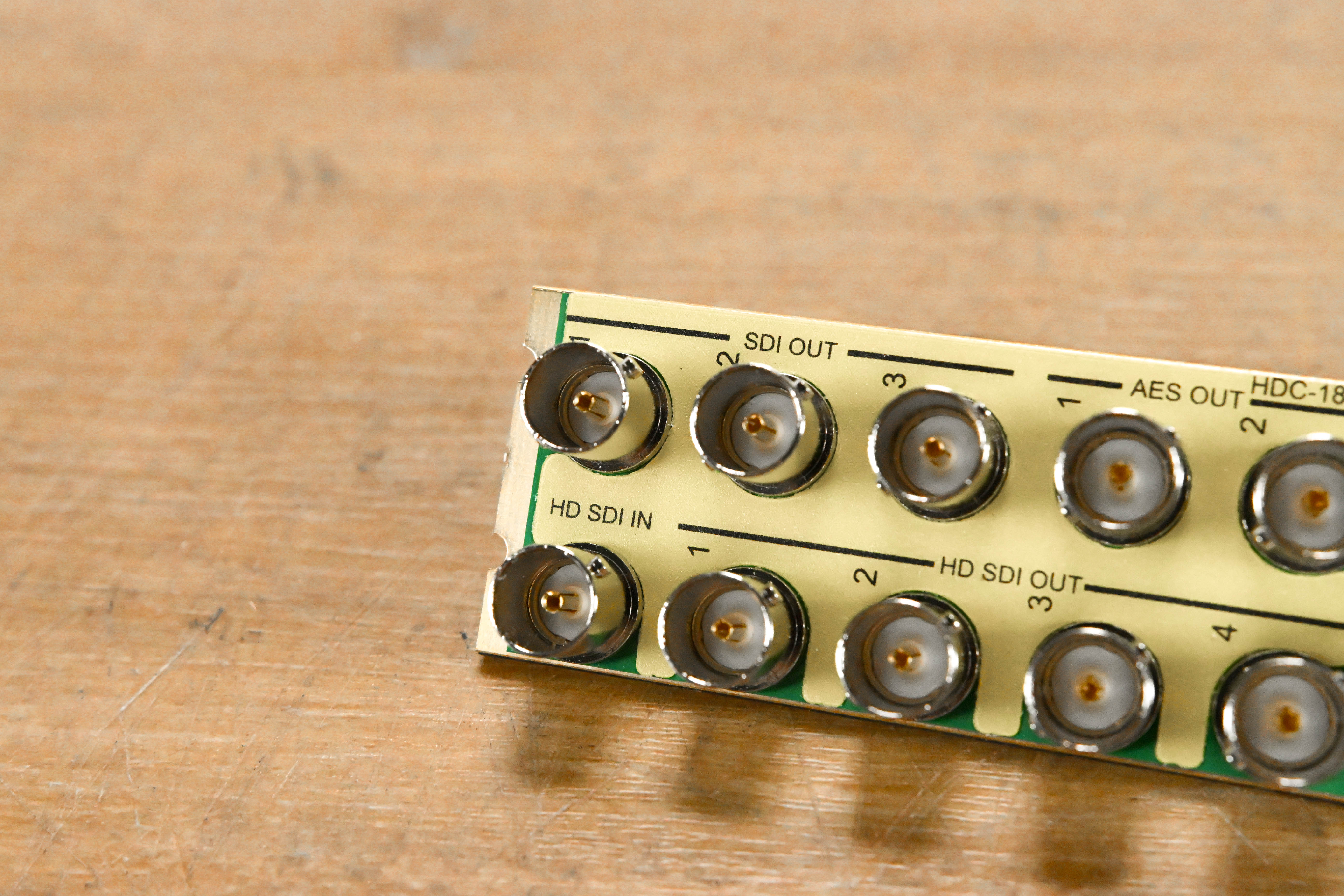 Miranda HDC-1801 Rear I/O Module for Densité Frame