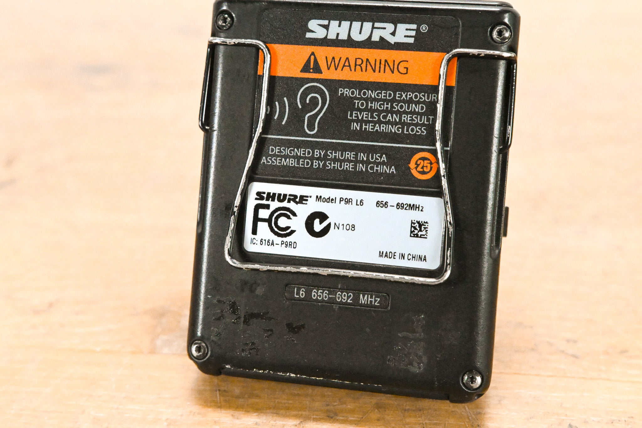 Shure PSM 900 Wireless IEM System L6 Band: 656-692 MHz (NO POWER SUPPLY)