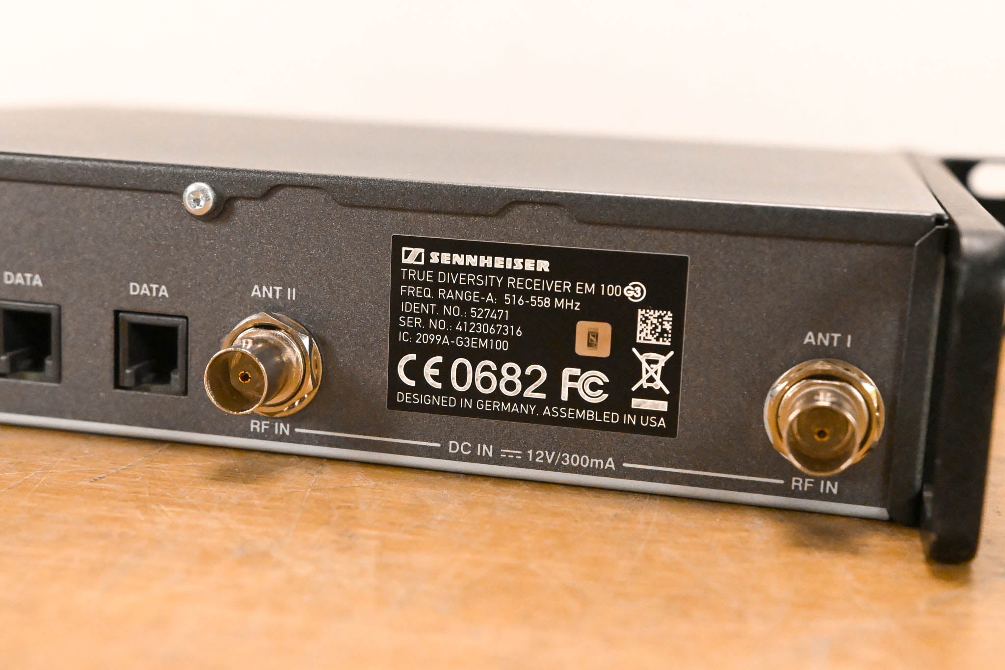 Sennheiser ew 100 G3 Bodypack Wireless System - A Range NO POWER SUPPLY