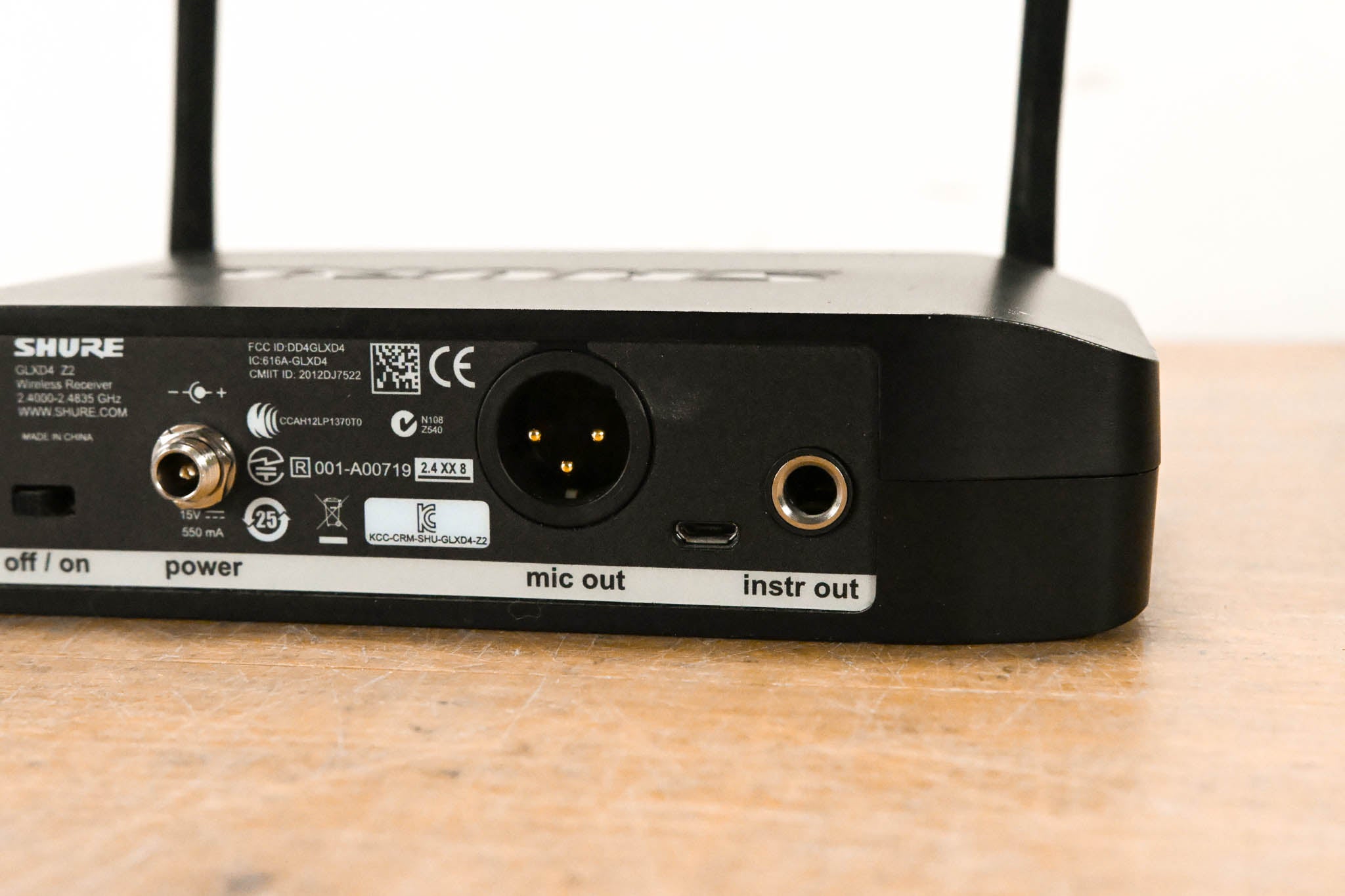 Shure GLXD14-Z2 Digital Wireless Guitar System (2.4 GHz) NO POWER SUPPLY