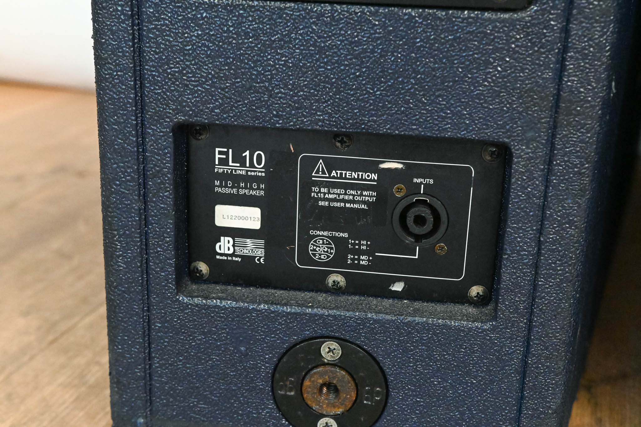 dB Technologies FL10 Fifty Line 10" Passive Mid-High PA Speaker (PAIR)