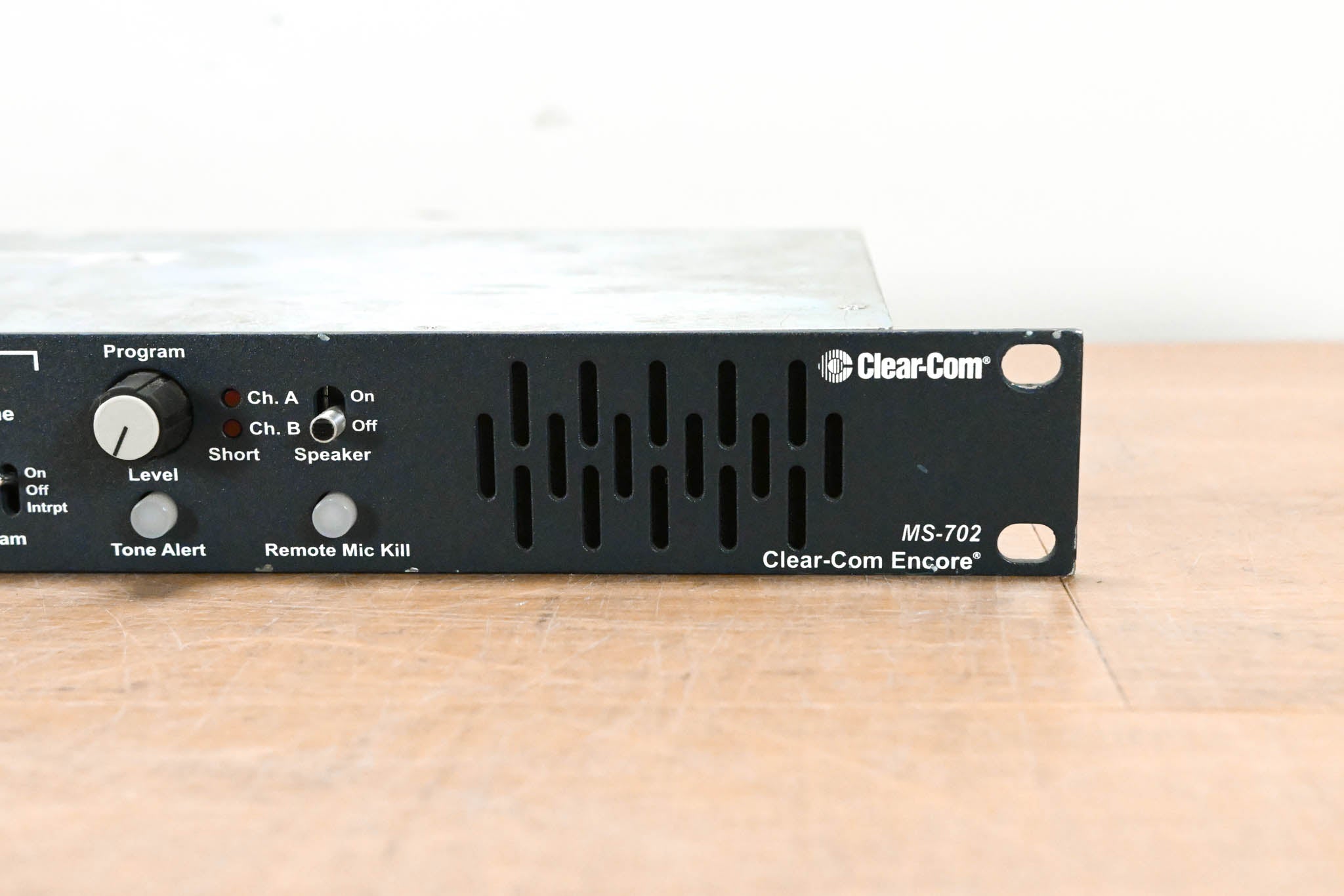 Clear-Com MS-702 2-Channel 1RU Intercom Main Station