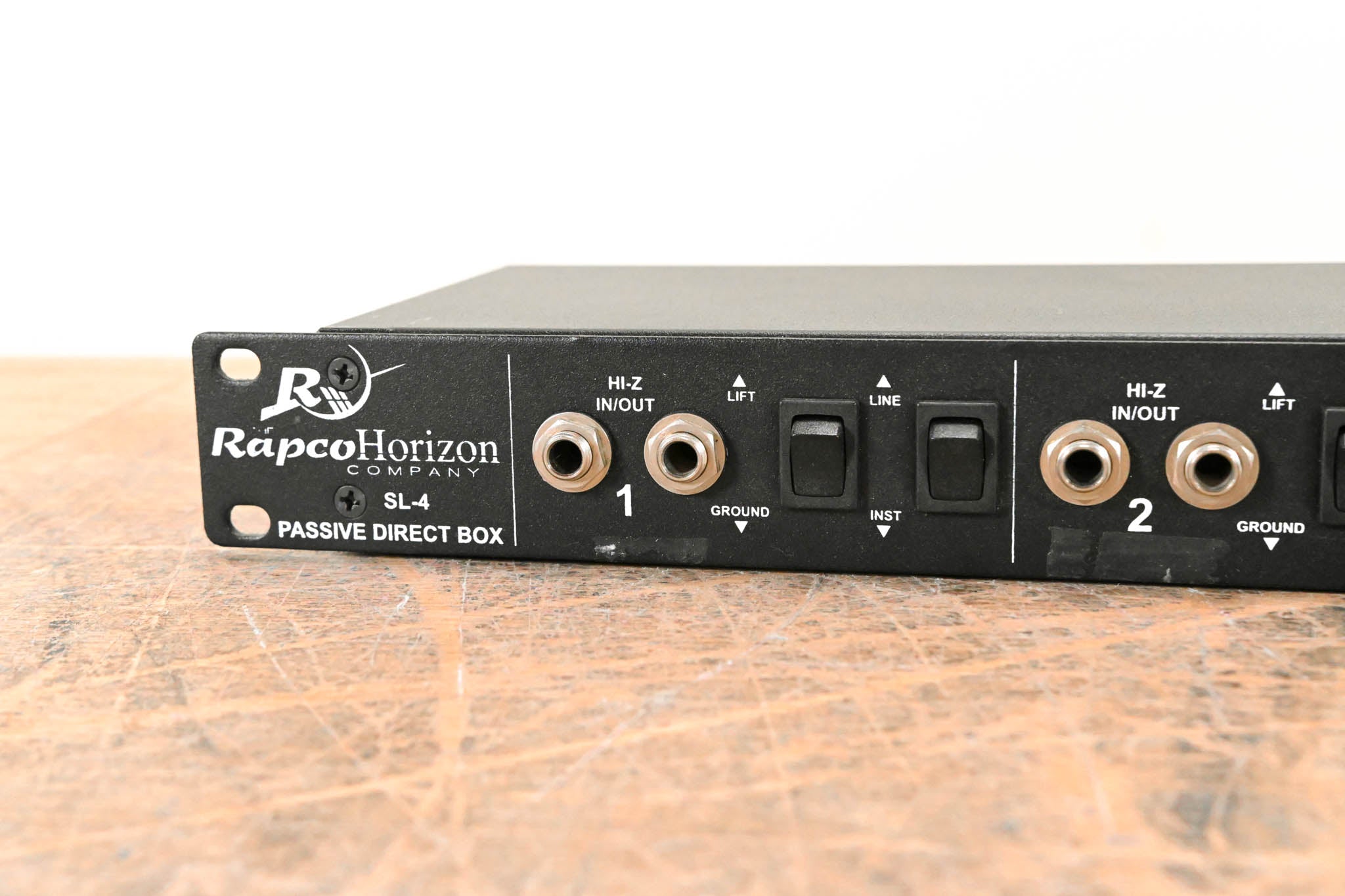 Rapco Horizon SL-4 Rackmount Four-Channel Passive Direct Box