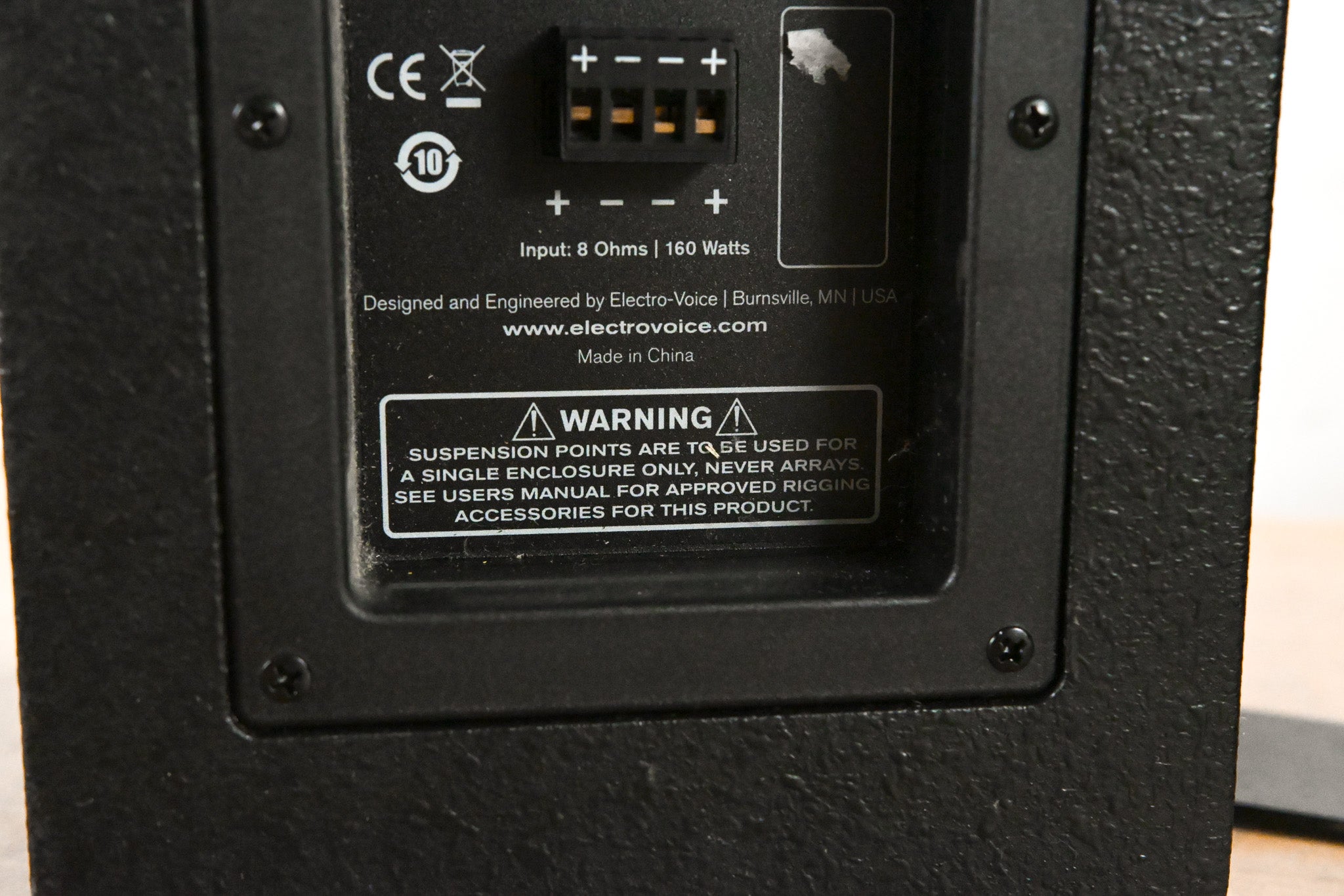 Electro-Voice (EV) EVU-1062/95 6.5" 2-Way Passive Loudspeaker (PAIR)