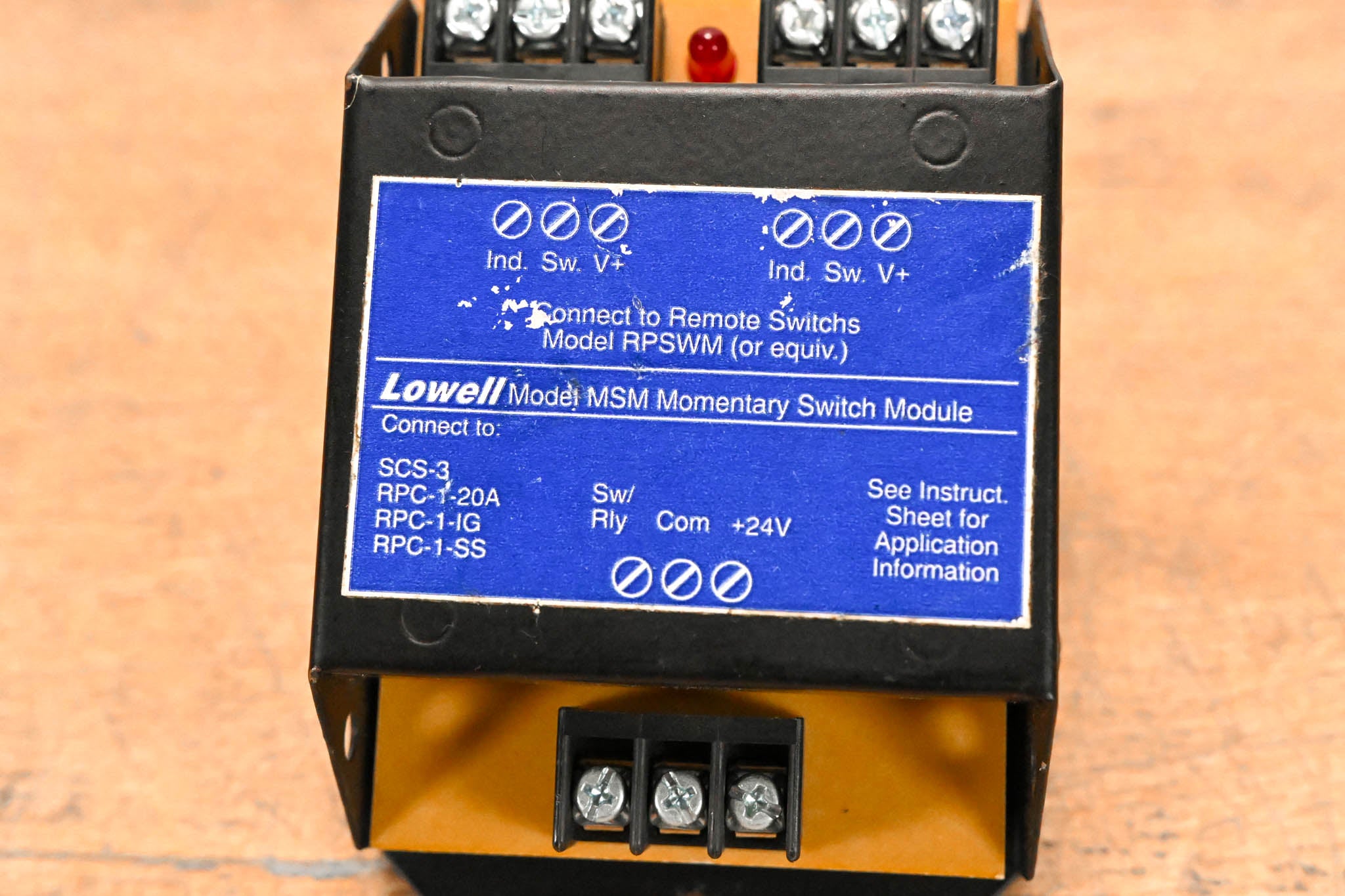Lowell MSM Momentary Switch Module