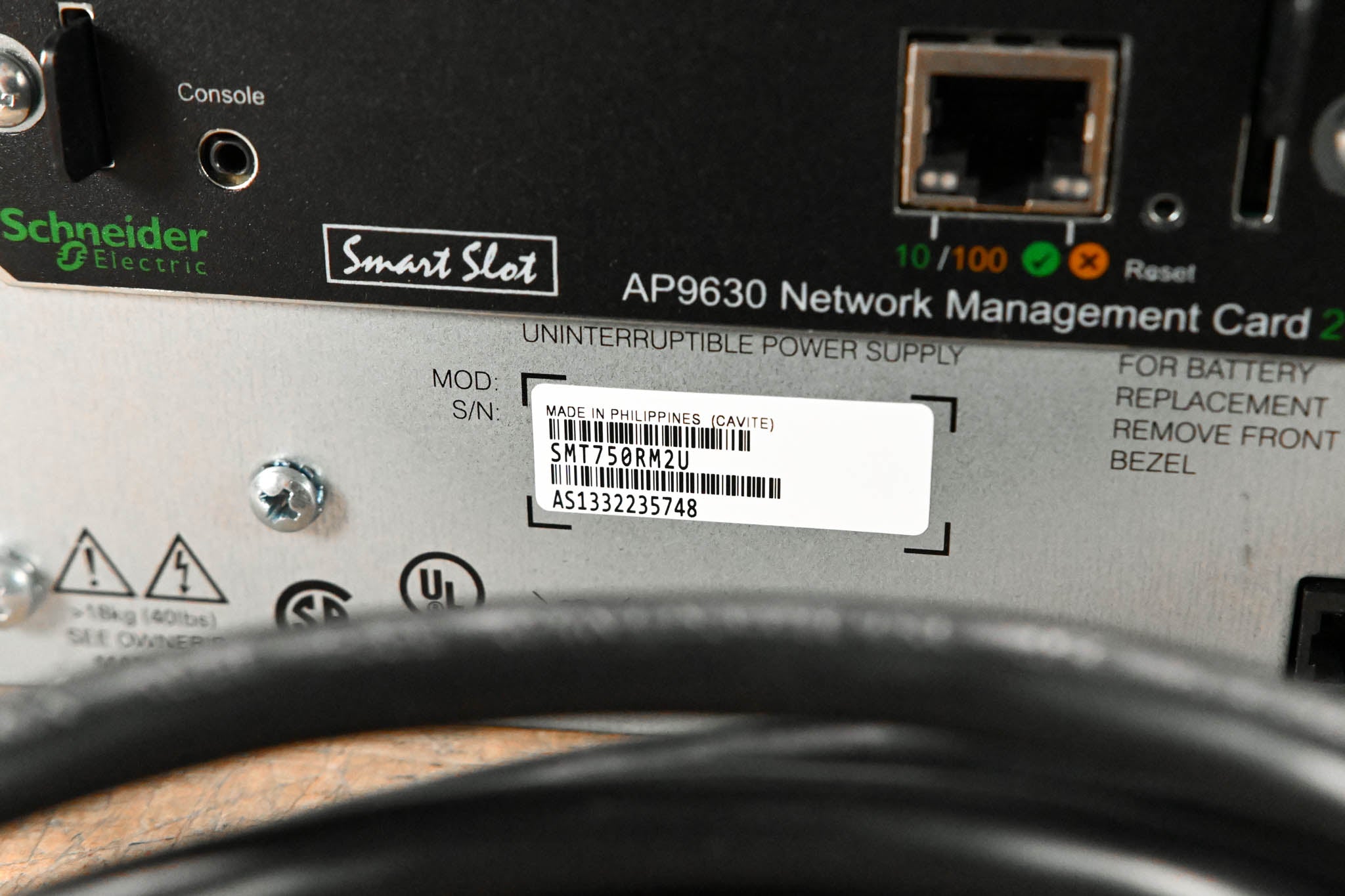 APC SMT750RM2U Smart-UPS Rackmount 2U