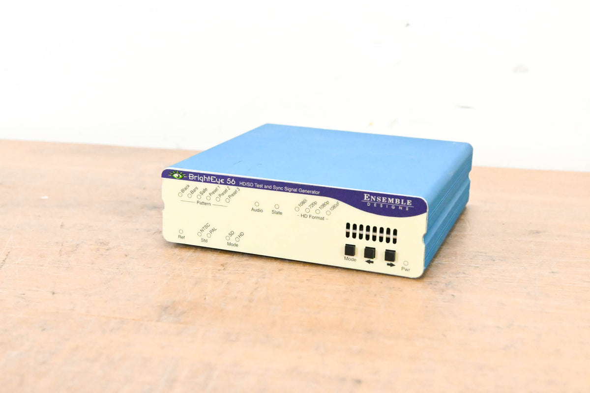 Ensemble Designs BrightEye 56 Test Signal & Sync Pulse Generator NO PSU