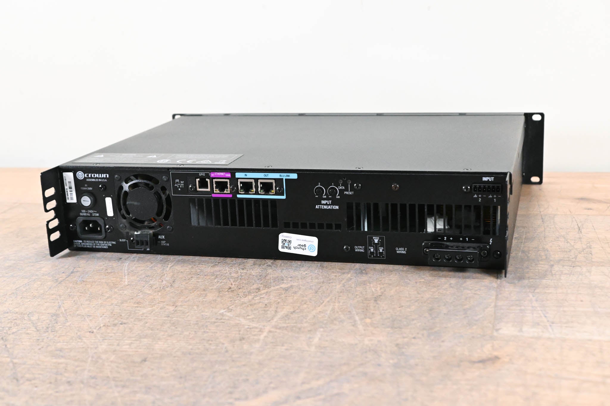 Crown DCi 2|300N DriveCore Install 2-Channel Power Amplifier