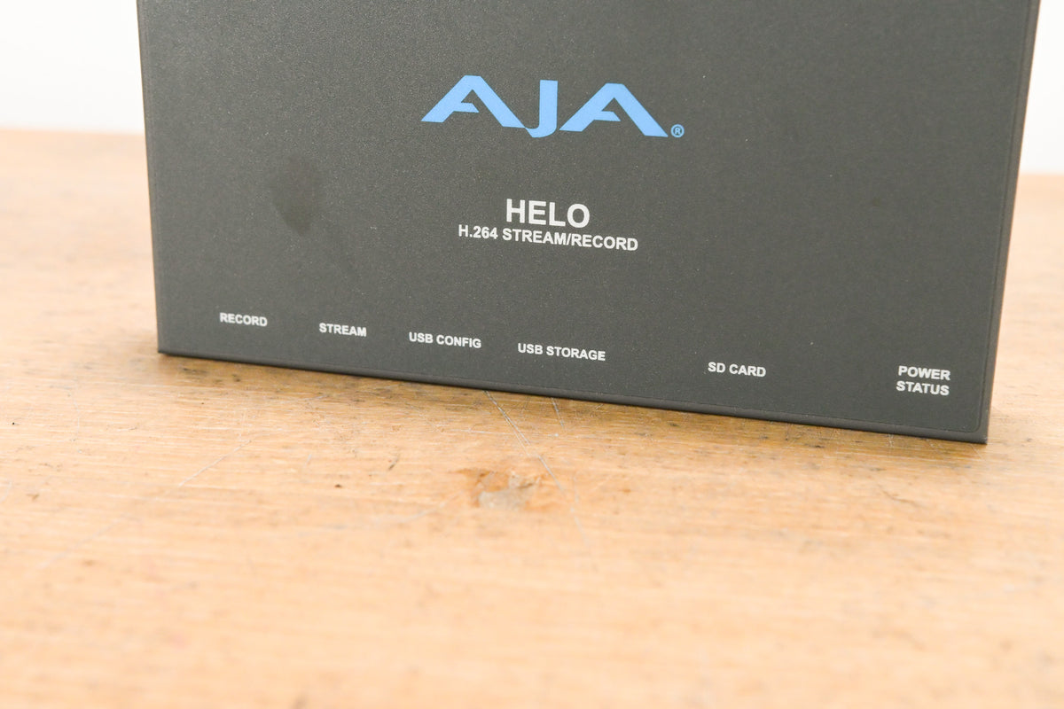 AJA HELO H.264 Streamer and Recorder (NO POWER SUPPLY)