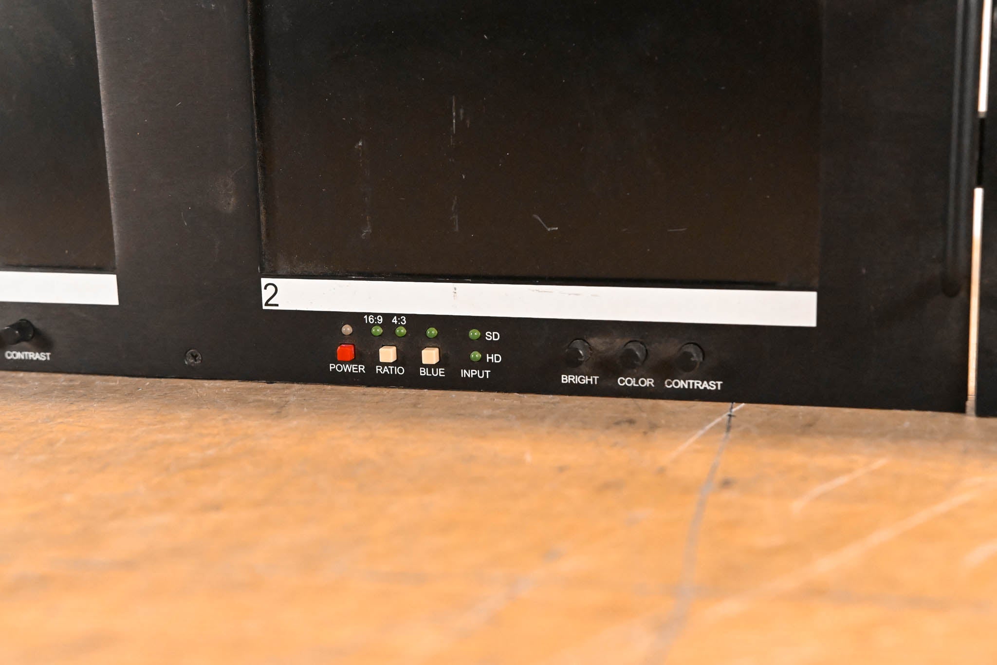 Marshall V-R72P-2HDSDI Dual 7" LCD Monitors (NO POWER SUPPLY)