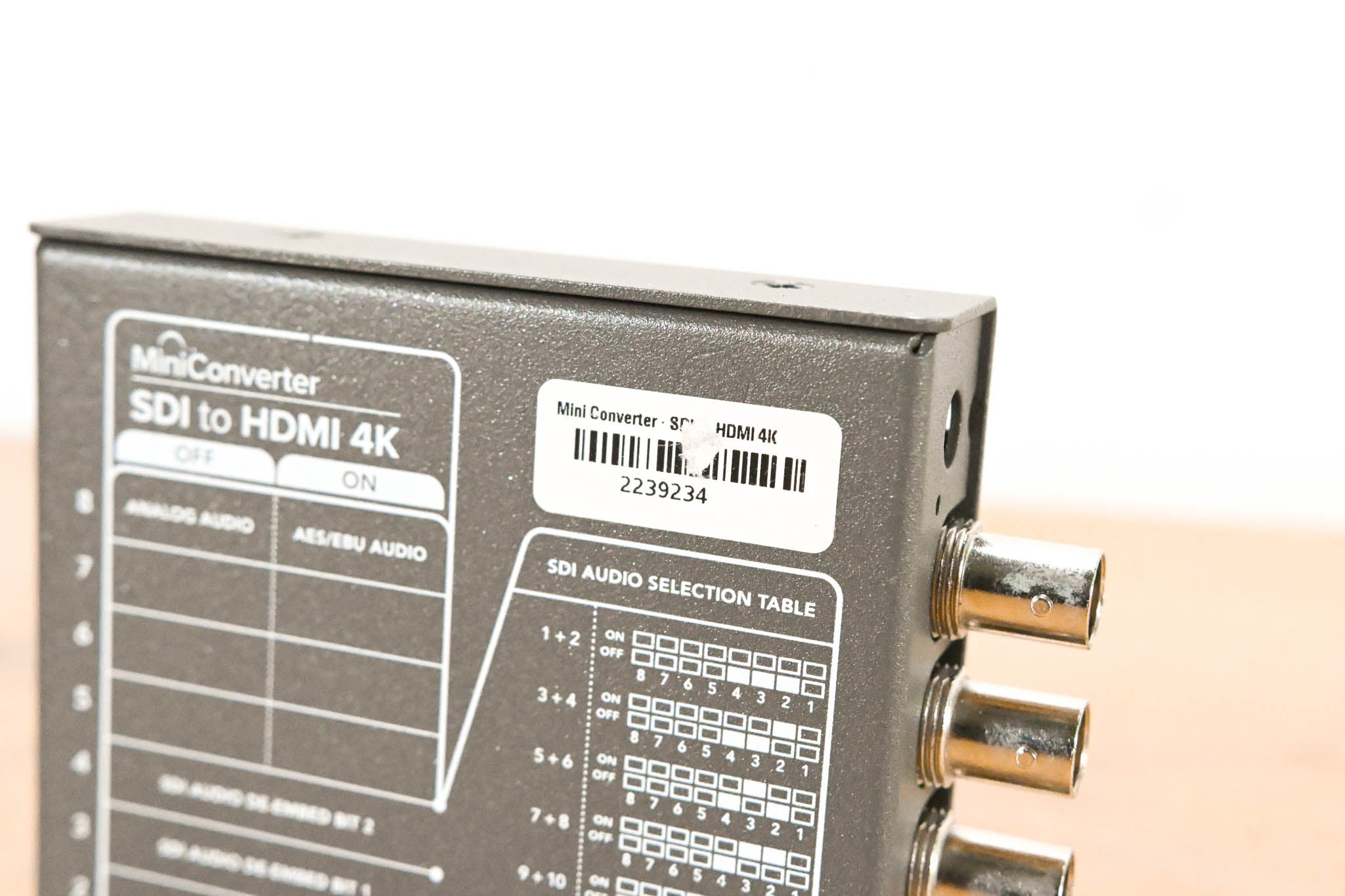 Blackmagic Design Mini Converter SDI to HDMI 4K (NO POWER SUPPLY)
