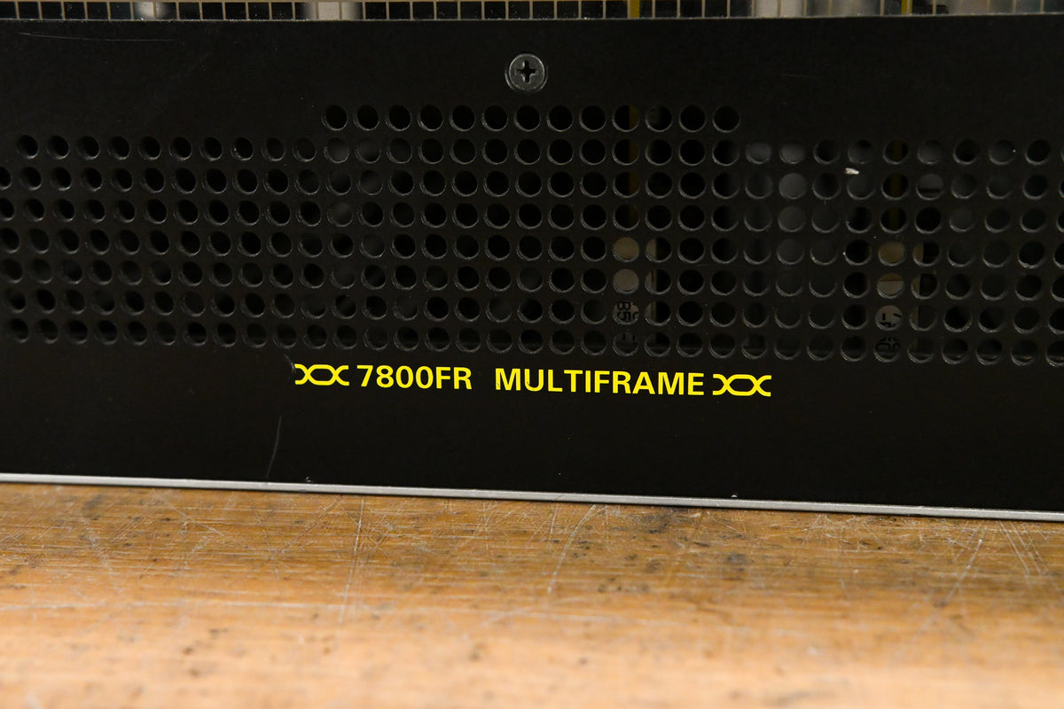 Evertz 7800FR 3RU Rackmount MultiFrame with Cards