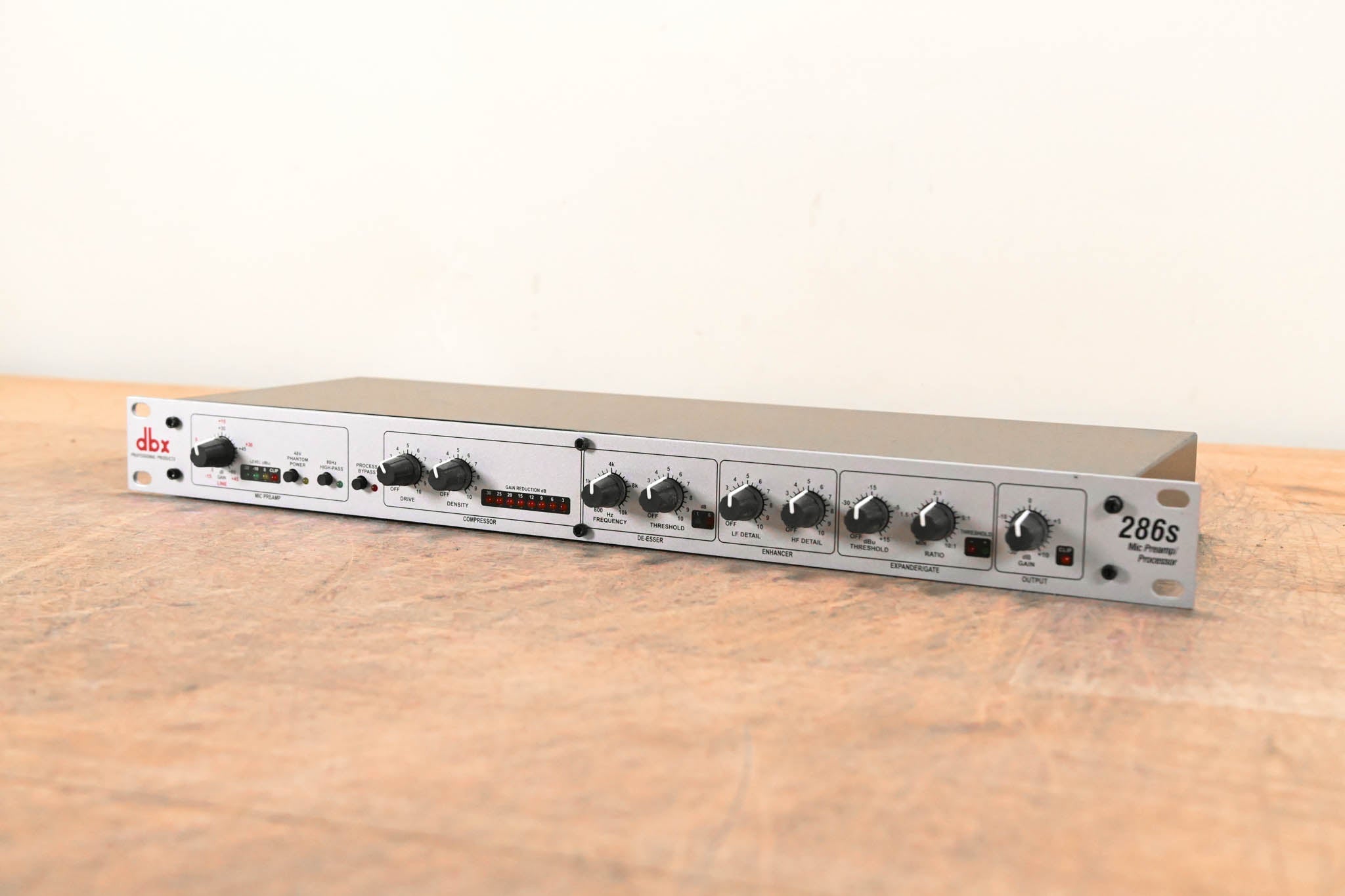 dbx 286s Microphone Preamp / Channel Strip Processor