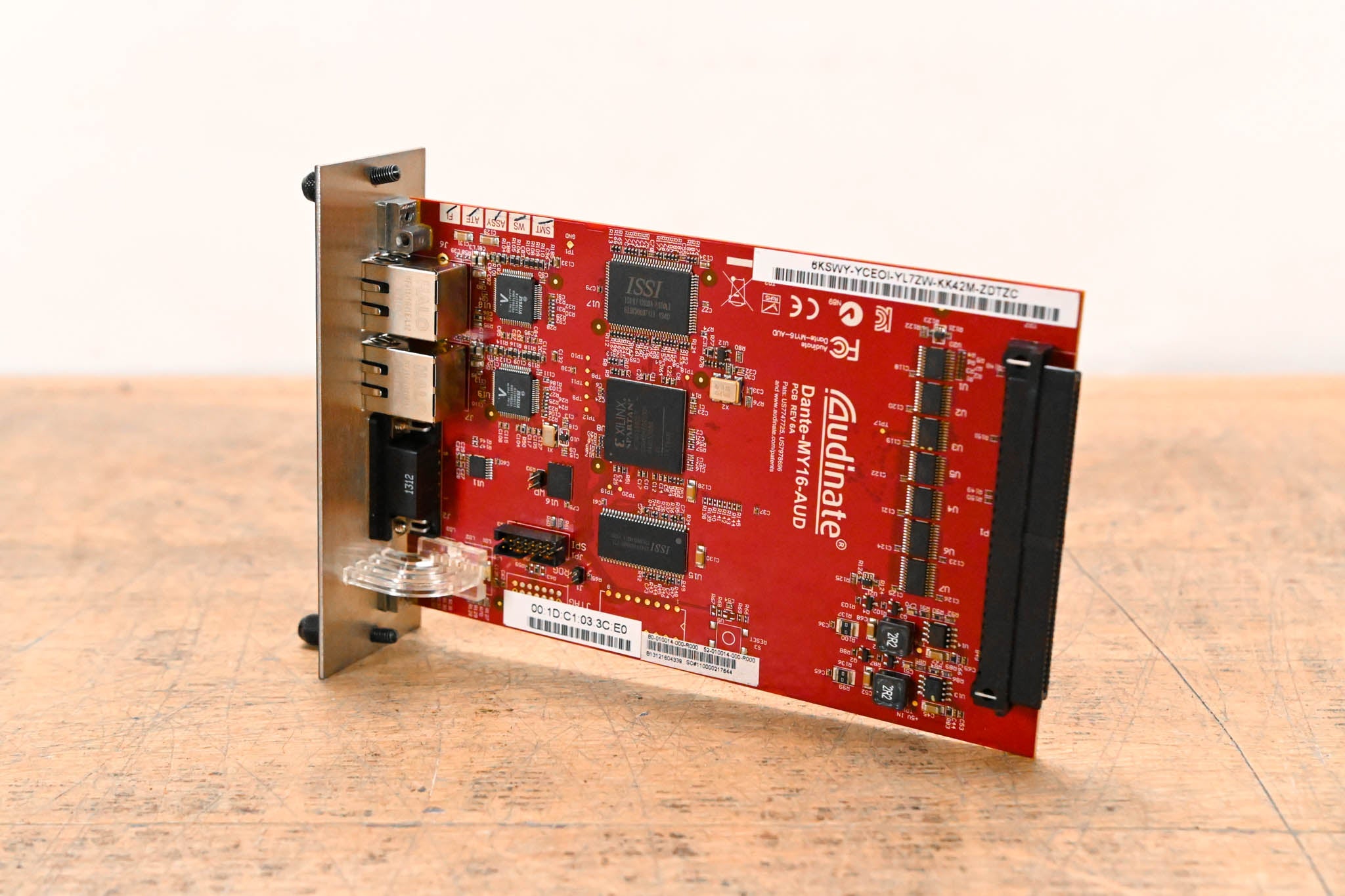 Audinate Dante-MY16-AUD 16-Channel Dante Network I/O Card