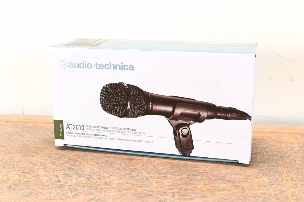 Audio-Technica AT2010 Cardioid Condenser Handheld Microphone