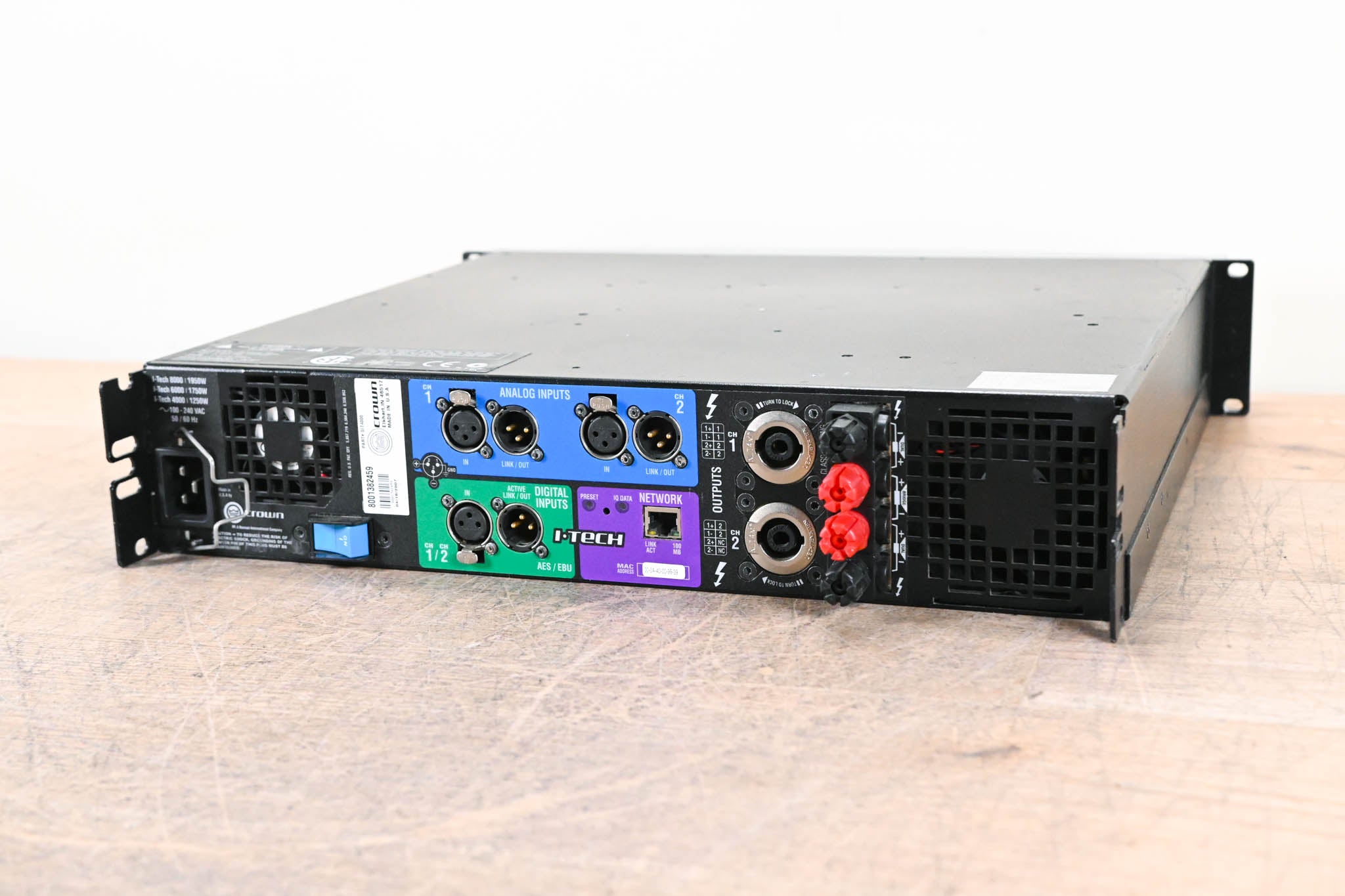 Crown I-Tech 4000 2-Channel Power Amplifier