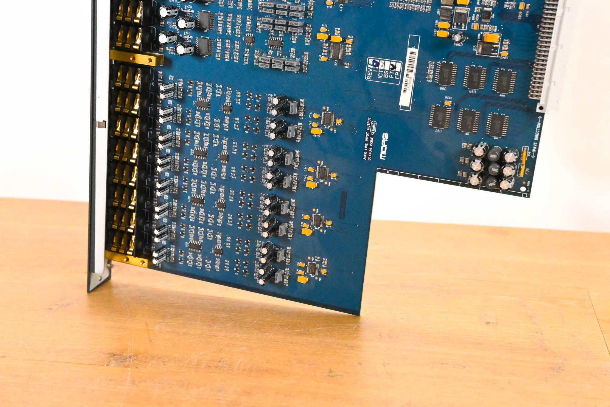 Midas DL443 Analog 8 Input, 8 Output Card with 1/4" TRS Connectors