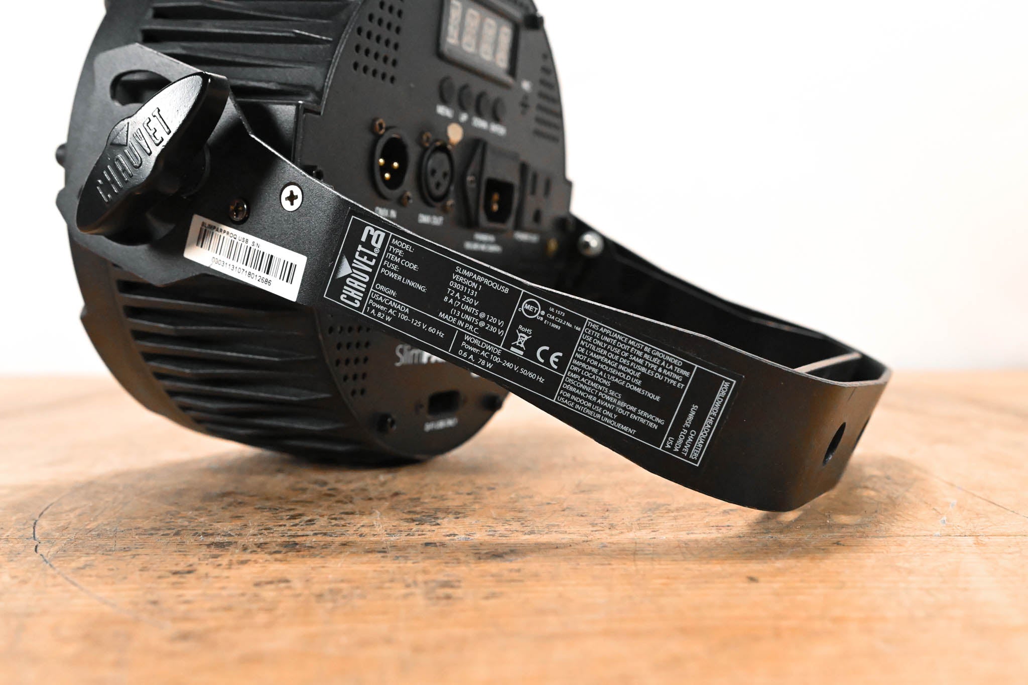 Chauvet SlimPAR Pro Q USB RGBA LED Low-Profile Par Wash Light