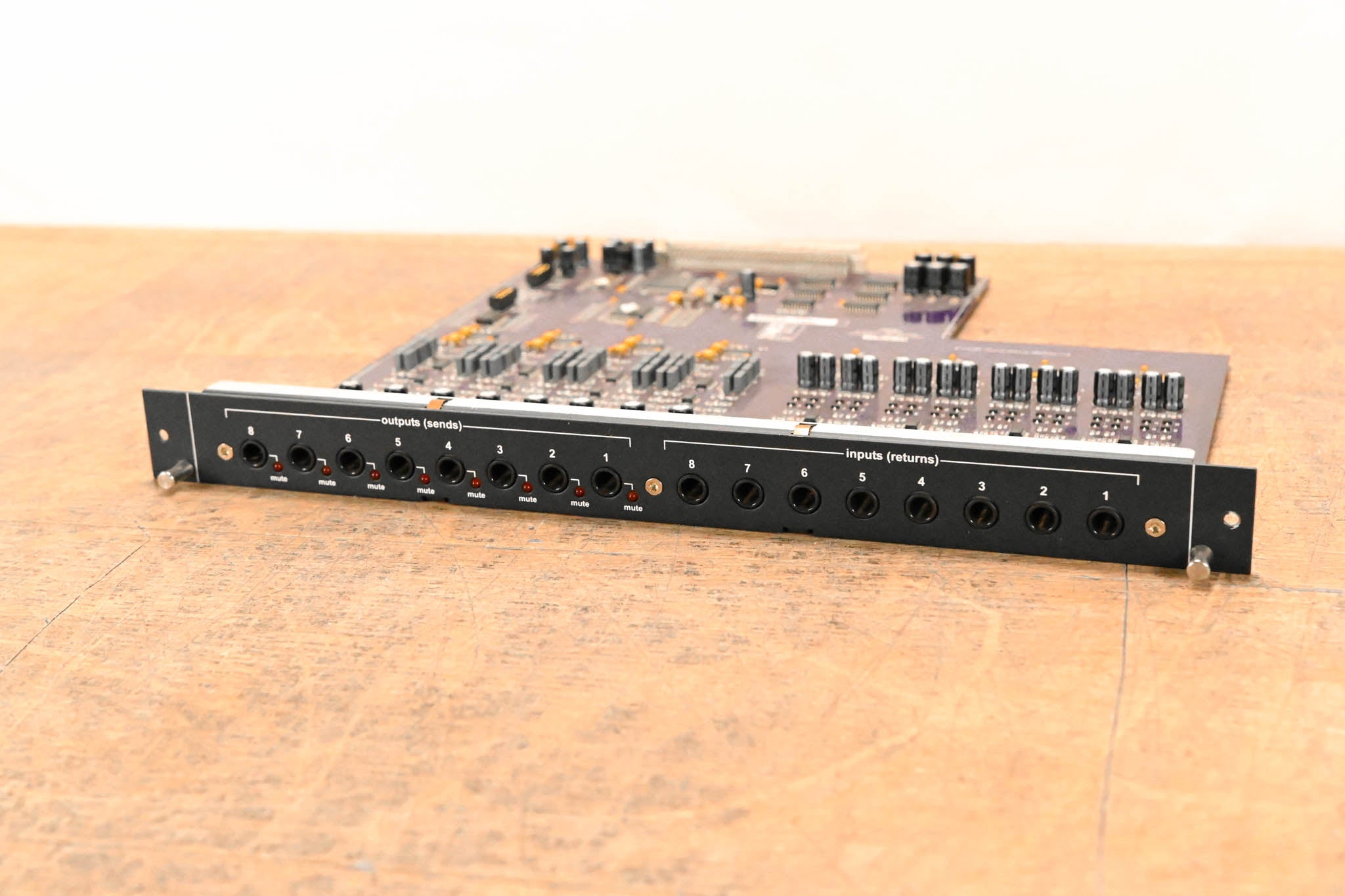 Midas DL443 Analog 8 Input, 8 Output Card with 1/4" TRS Connectors