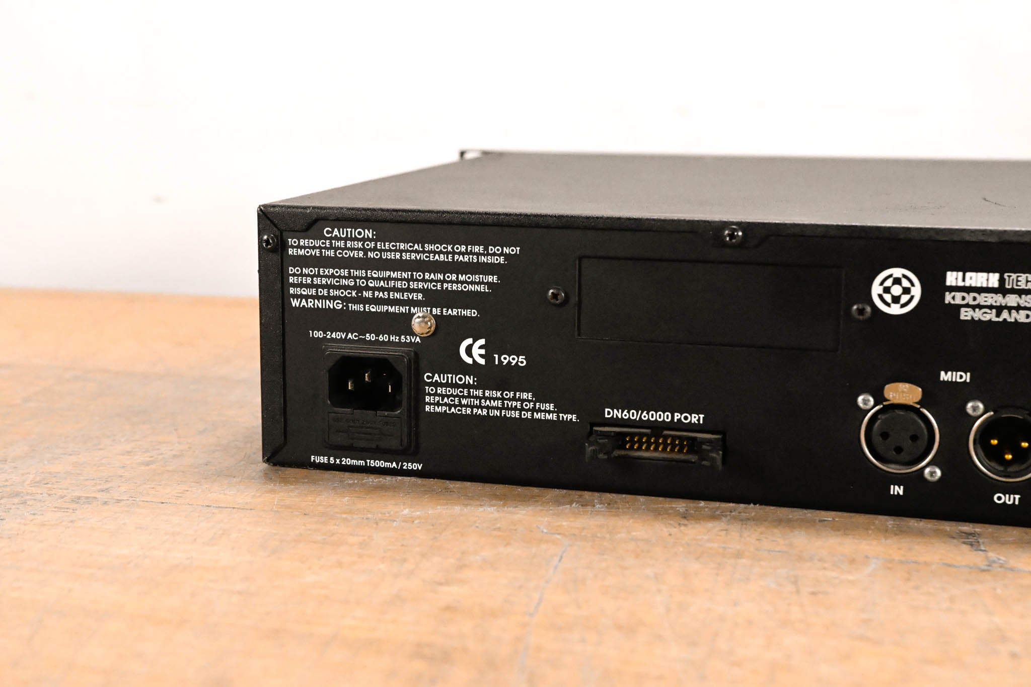 Klark Teknik DN3600 Programmable Graphic Equalizer