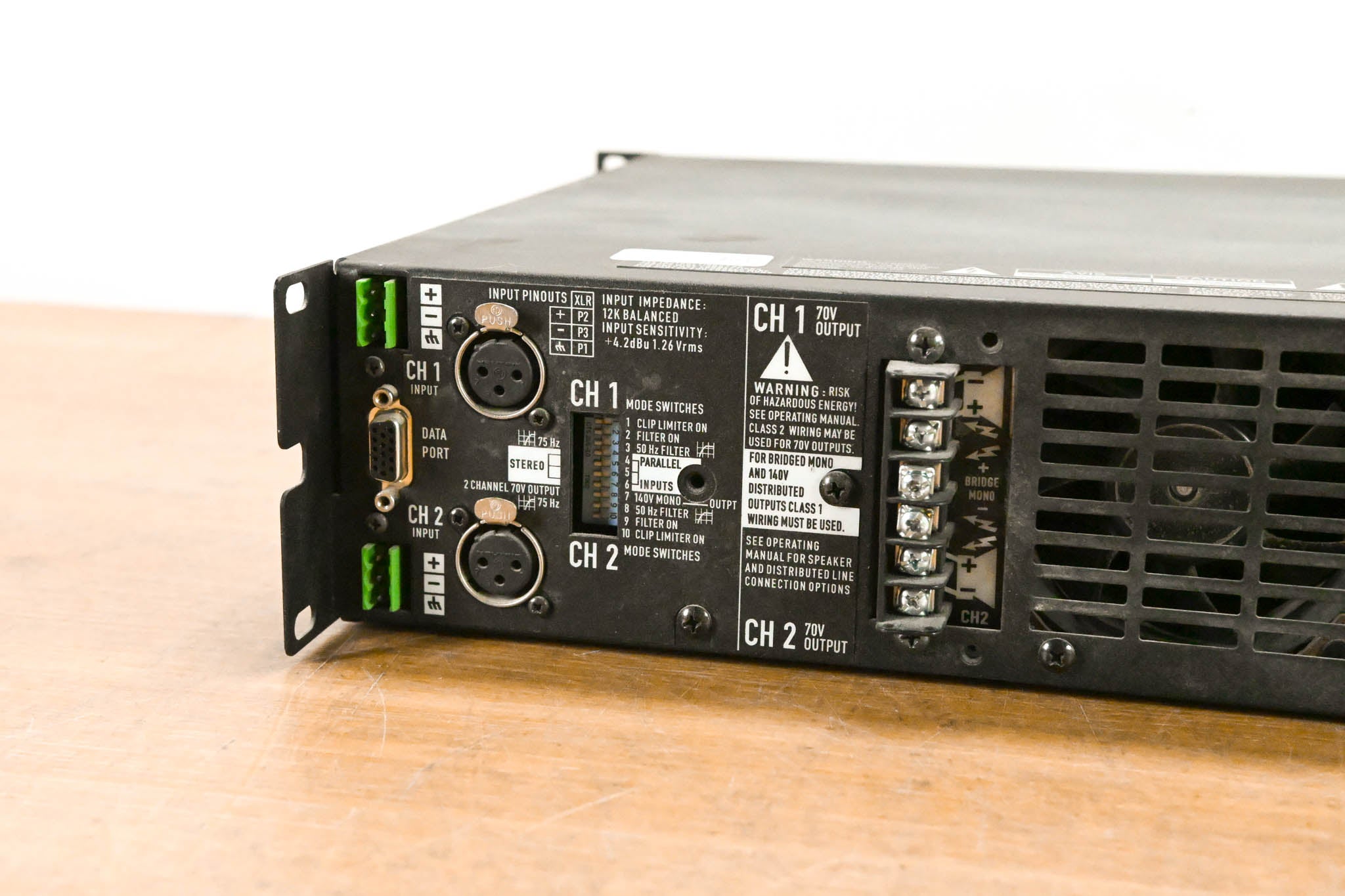 QSC CX702 2-Channel 700W Power Amplifier