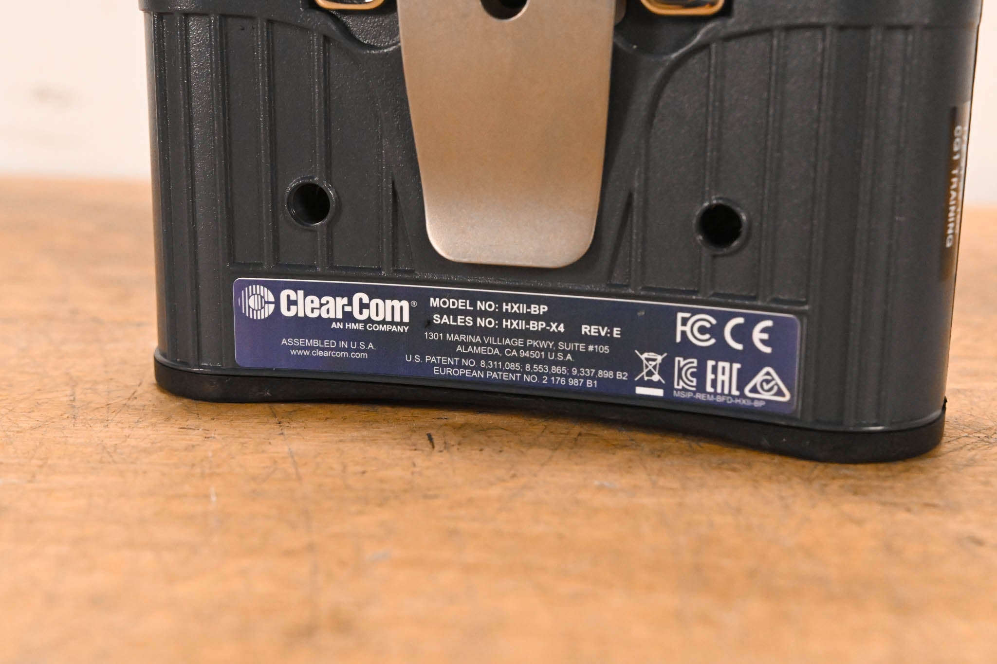 Clear-Com HXII-BP-X4 HelixNet 2-Channel Digital Beltpack