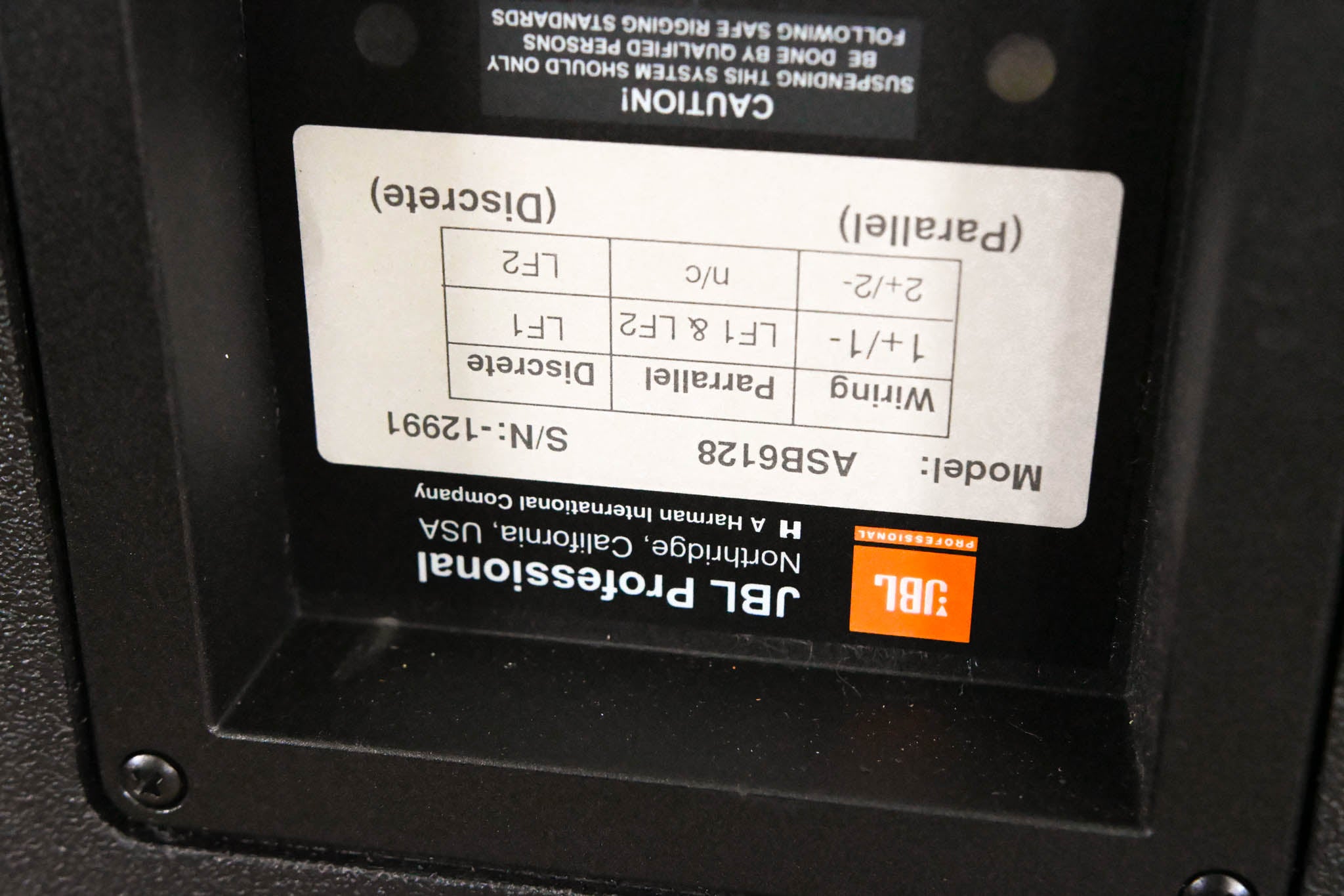 JBL ASB6128 High Power Dual 18" Passive Subwoofer