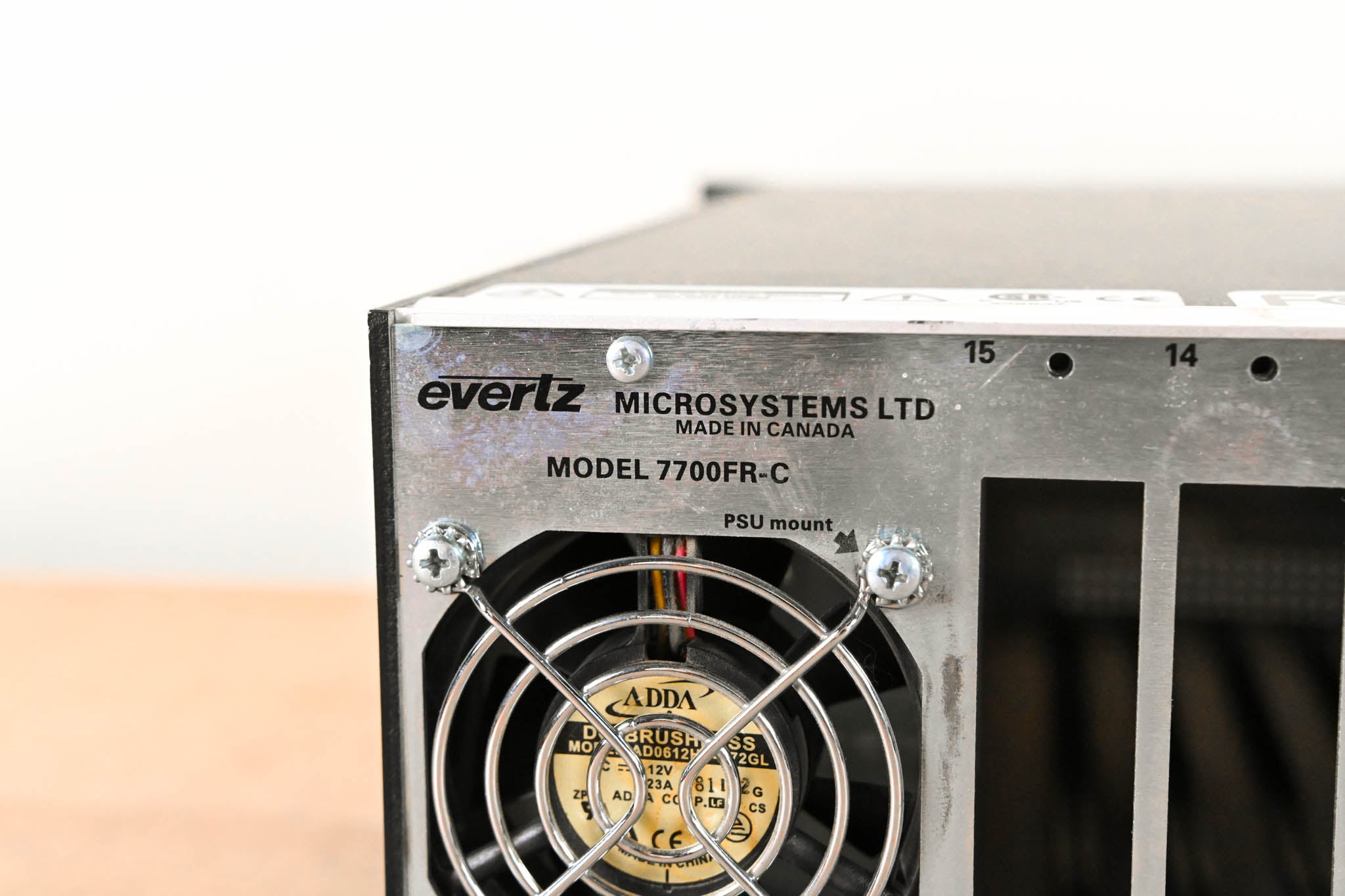 Evertz 7700FR-C MultiFrame Chassis