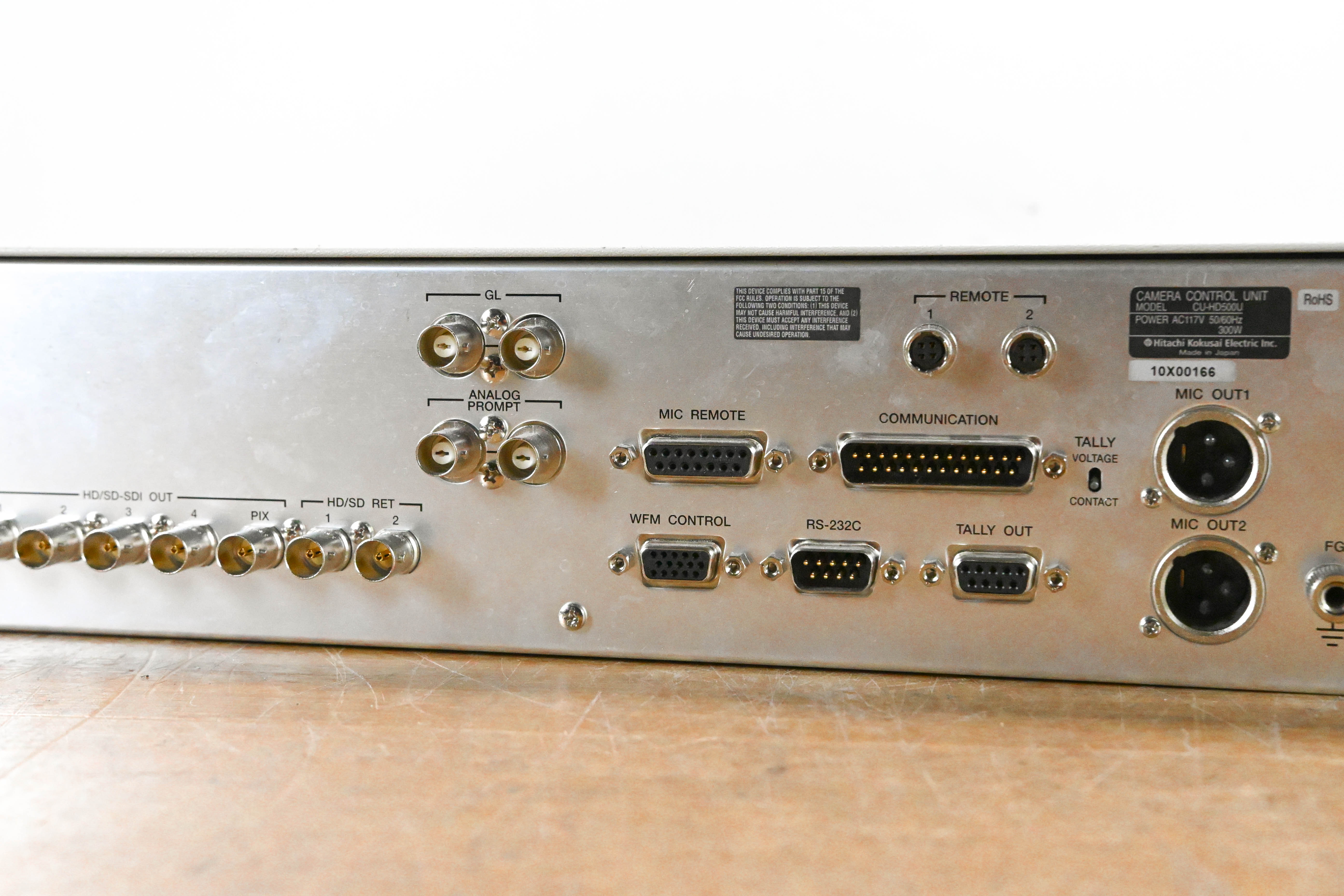 Hitachi CU-HD500 Fiber Optic Camera Control Unit