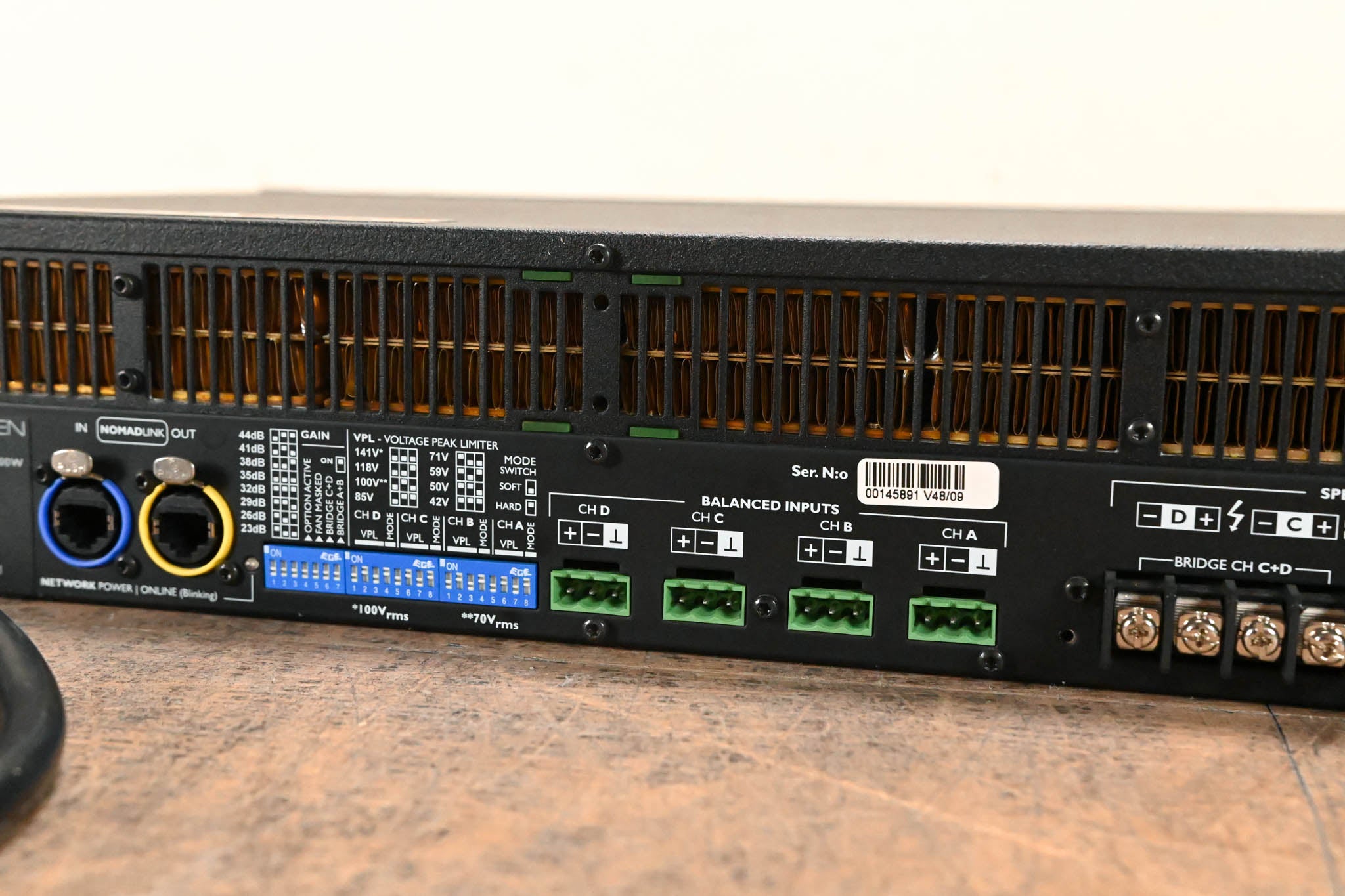 Lab Gruppen C 48:4 4800W 4-Channel Power Amplifier