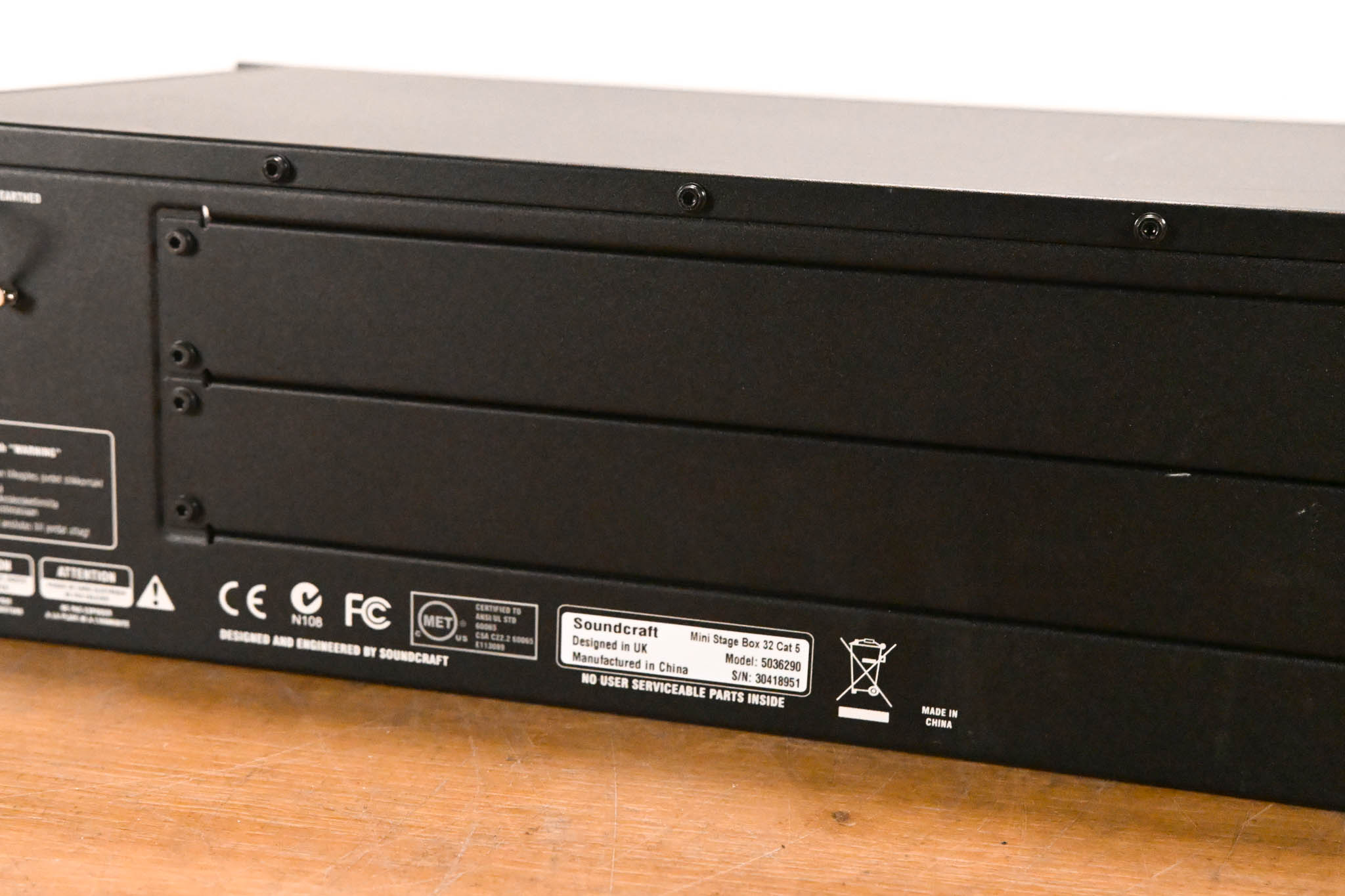 Soundcraft Mini Stagebox 32 Cat 5 32-Ch. Digital Stagebox with MADI Card