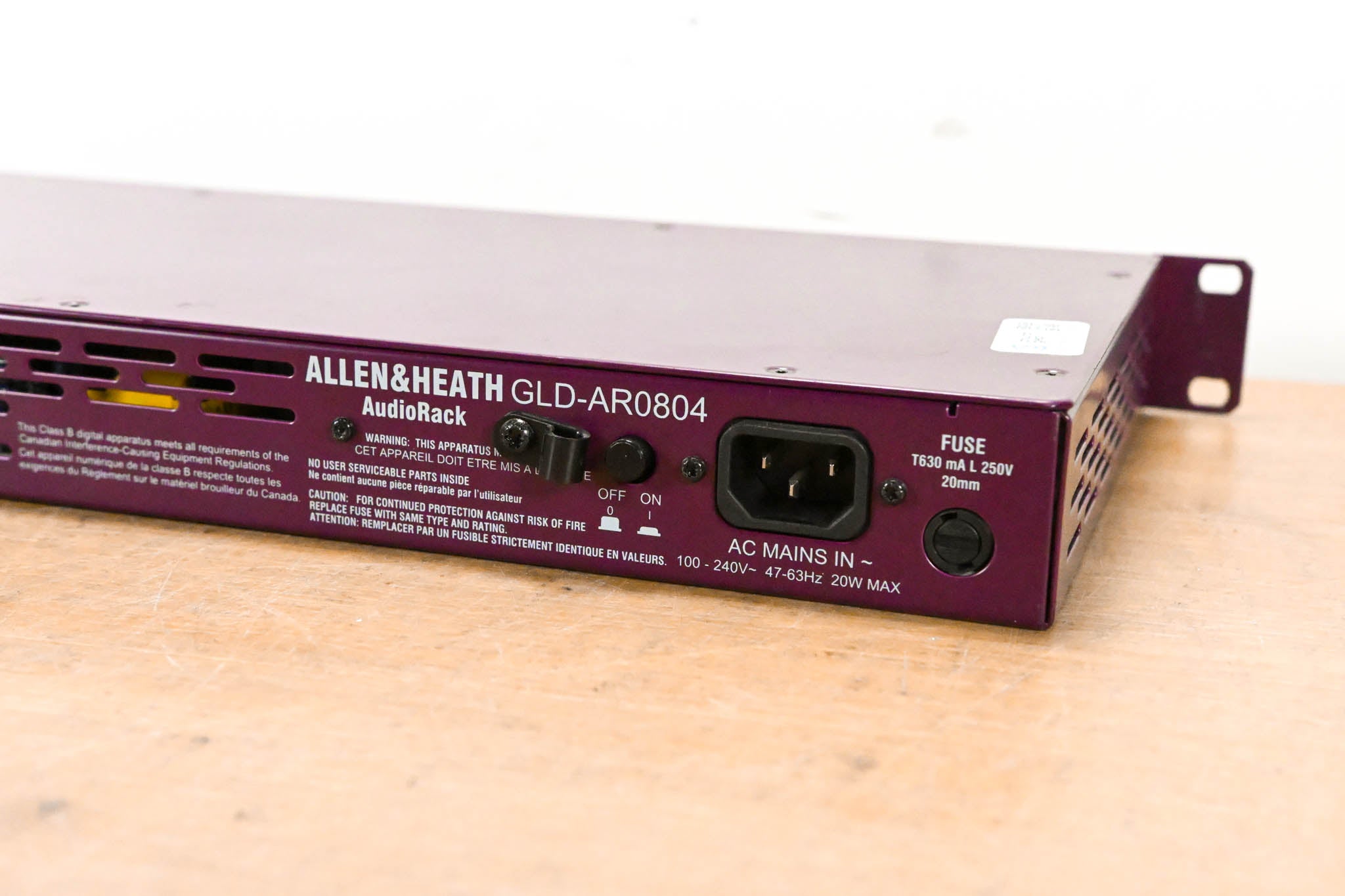 Allen & Heath GLD-AR84 8x4 I/O Expander AudioRack