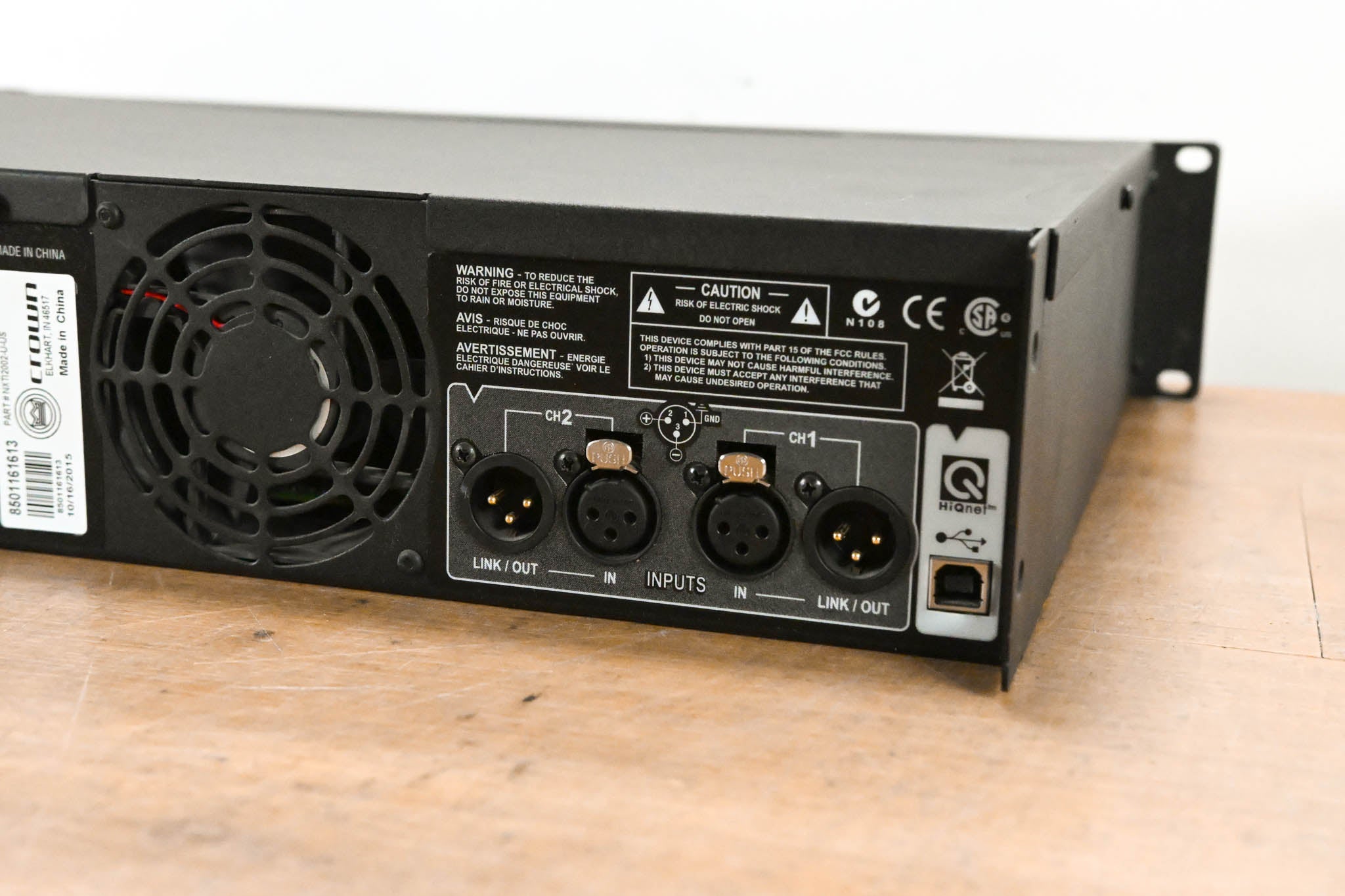 Crown XTi 2002 2-Channel Power Amplifier