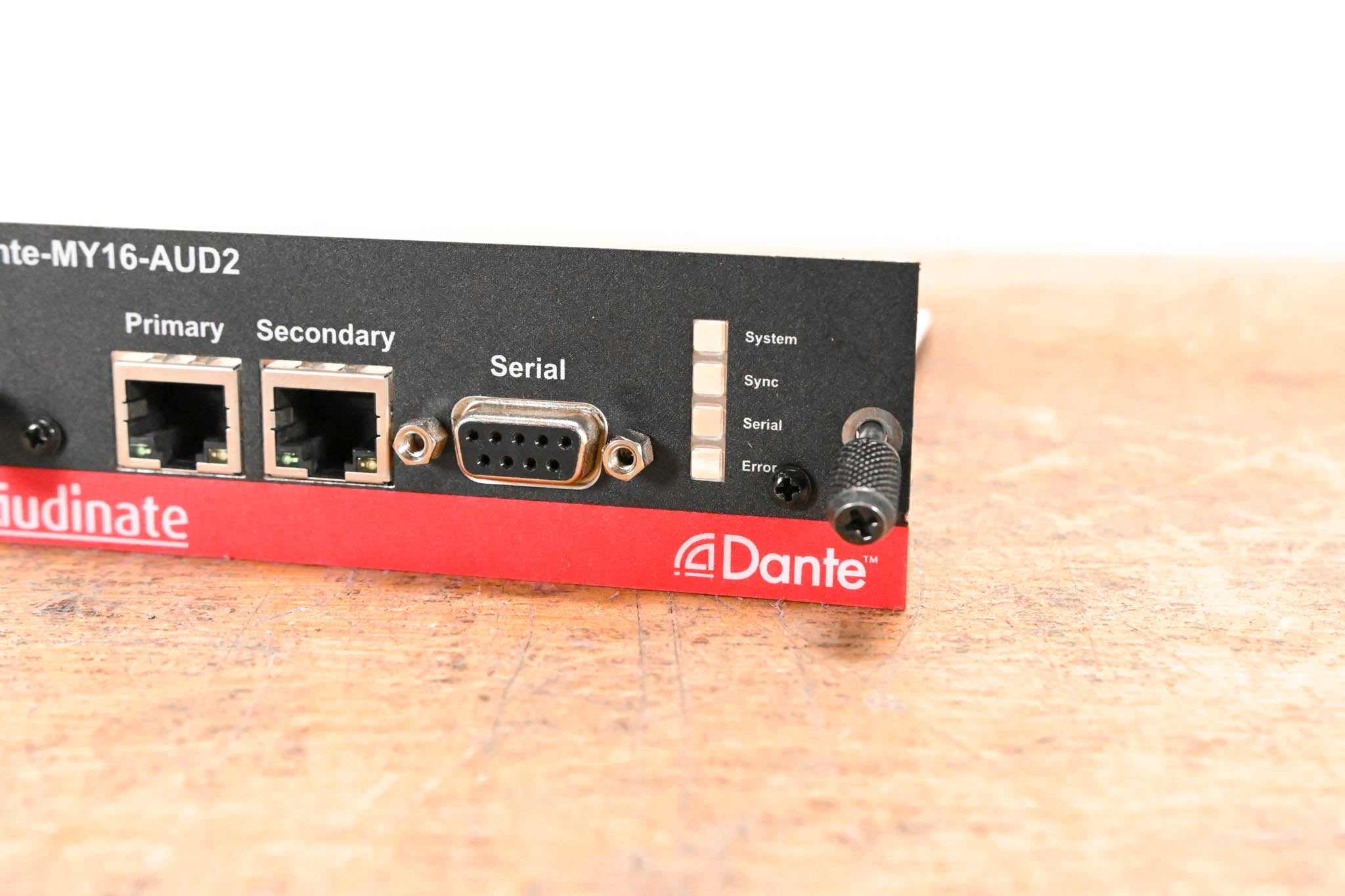 Audinate Dante-MY16-AUD2 16-Channel Dante Network I/O Card
